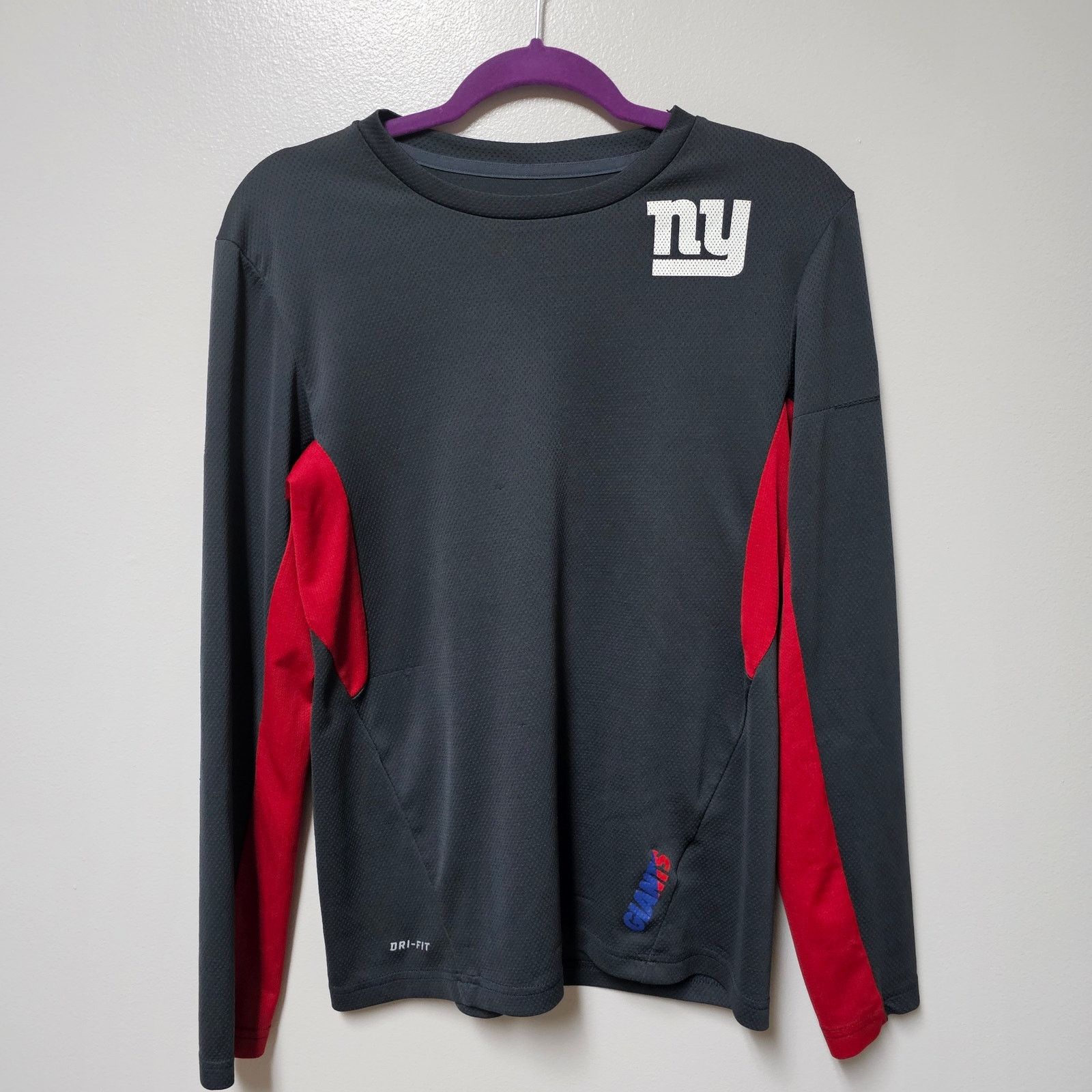 NFL NFL ONFIELD APPAREL NY GIANTS DRI-FIT Size Small Size US S / EU 44-46 / 1 - 1 Thumbnail