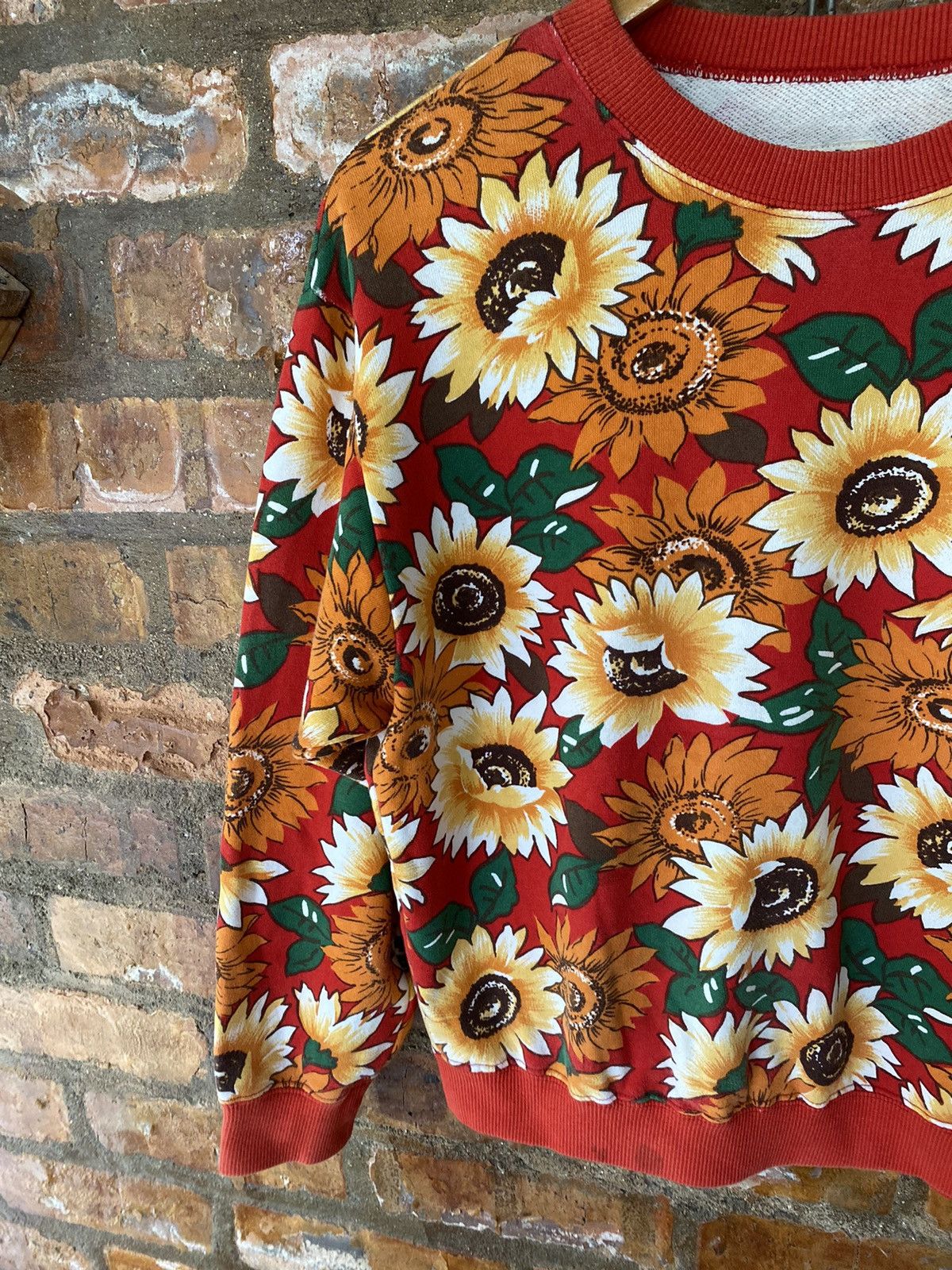 Issey Miyake 1990s Issey Miyake Hai Floral sweatshirt Size US S / EU 44-46 / 1 - 5 Thumbnail