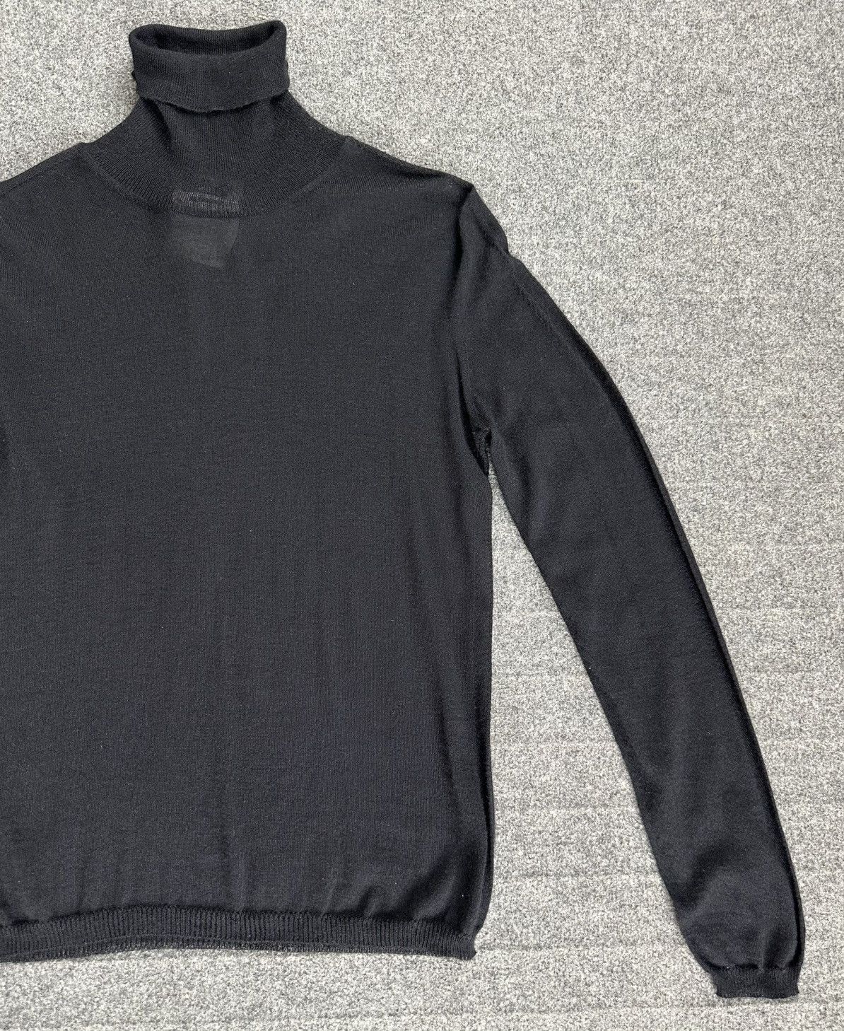 Jil Sander Jil Sander - 2000’s Cashmere Turtle Neck Sweater - Black Size XS / US 0-2 / IT 36-38 - 4 Thumbnail