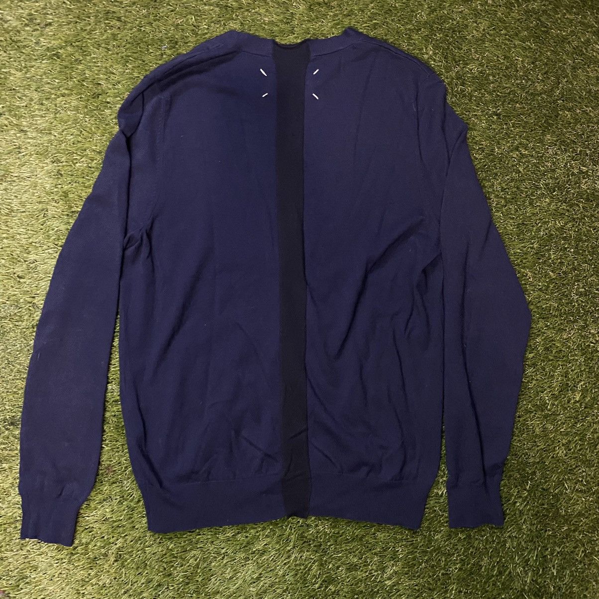 Maison Margiela Maison Margiela Navy Cardigan Size US S / EU 44-46 / 1 - 2 Thumbnail