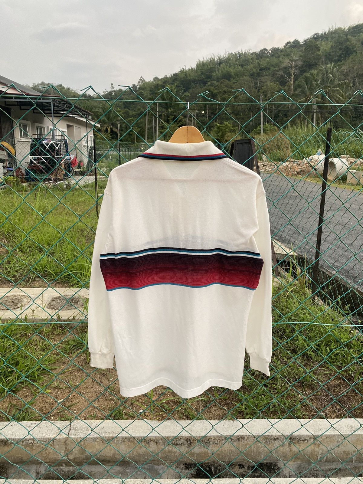 Kenzo Kenzo golf long sleeve polo Size US M / EU 48-50 / 2 - 2 Thumbnail