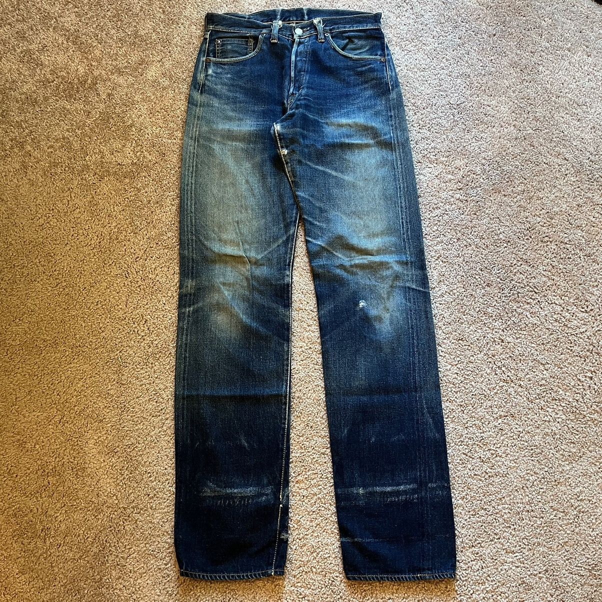 1.2M Remnant - 8oz Japanese Selvedge Dark Blue Cotton Denim - 46