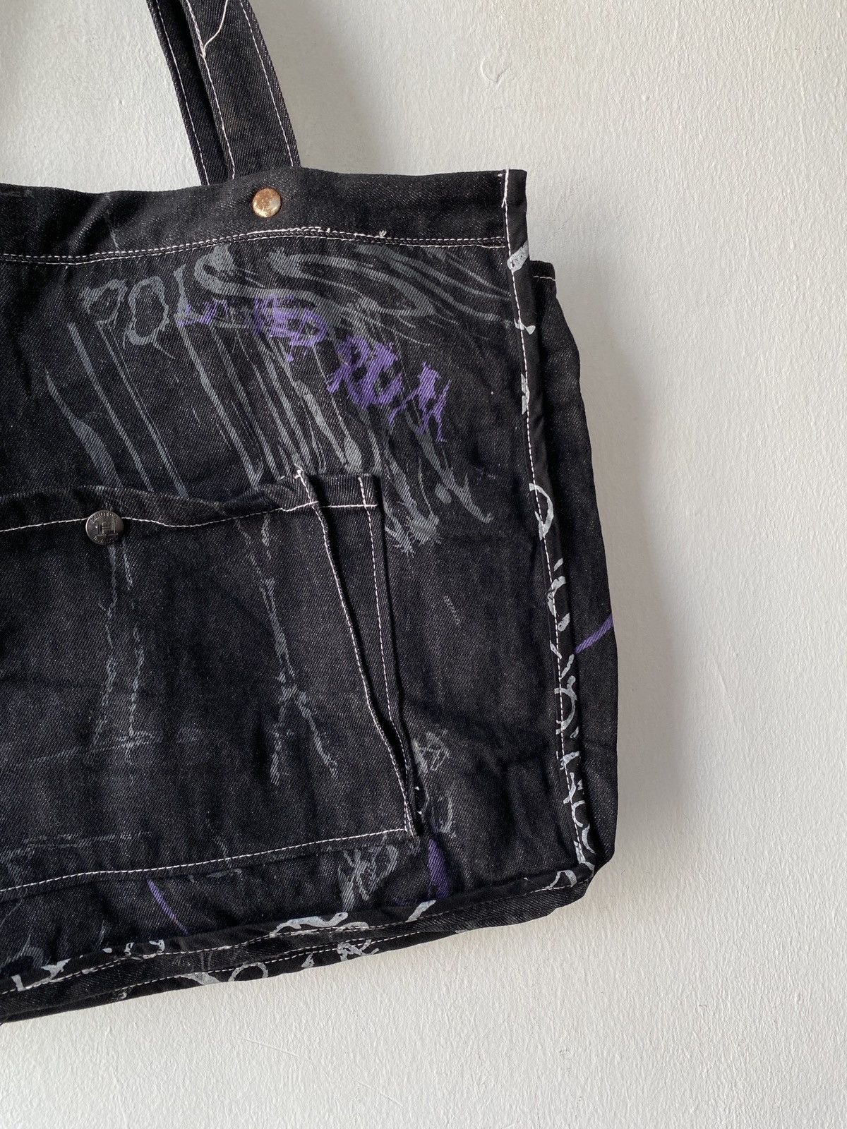 H Anarchyism For Plus H Naoto Cyberpunk/Goth Tote Bag