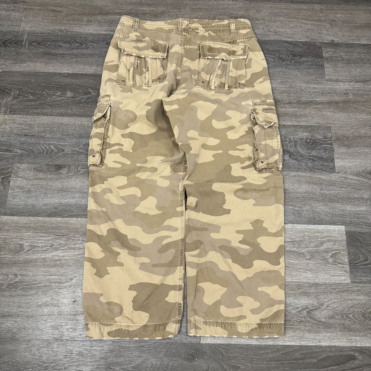 JNCO × Route 66 × Vintage Vintage y2k Route 66 baggy wide leg cargo skater pants Size US 34 / EU 50 - 1 Thumbnail