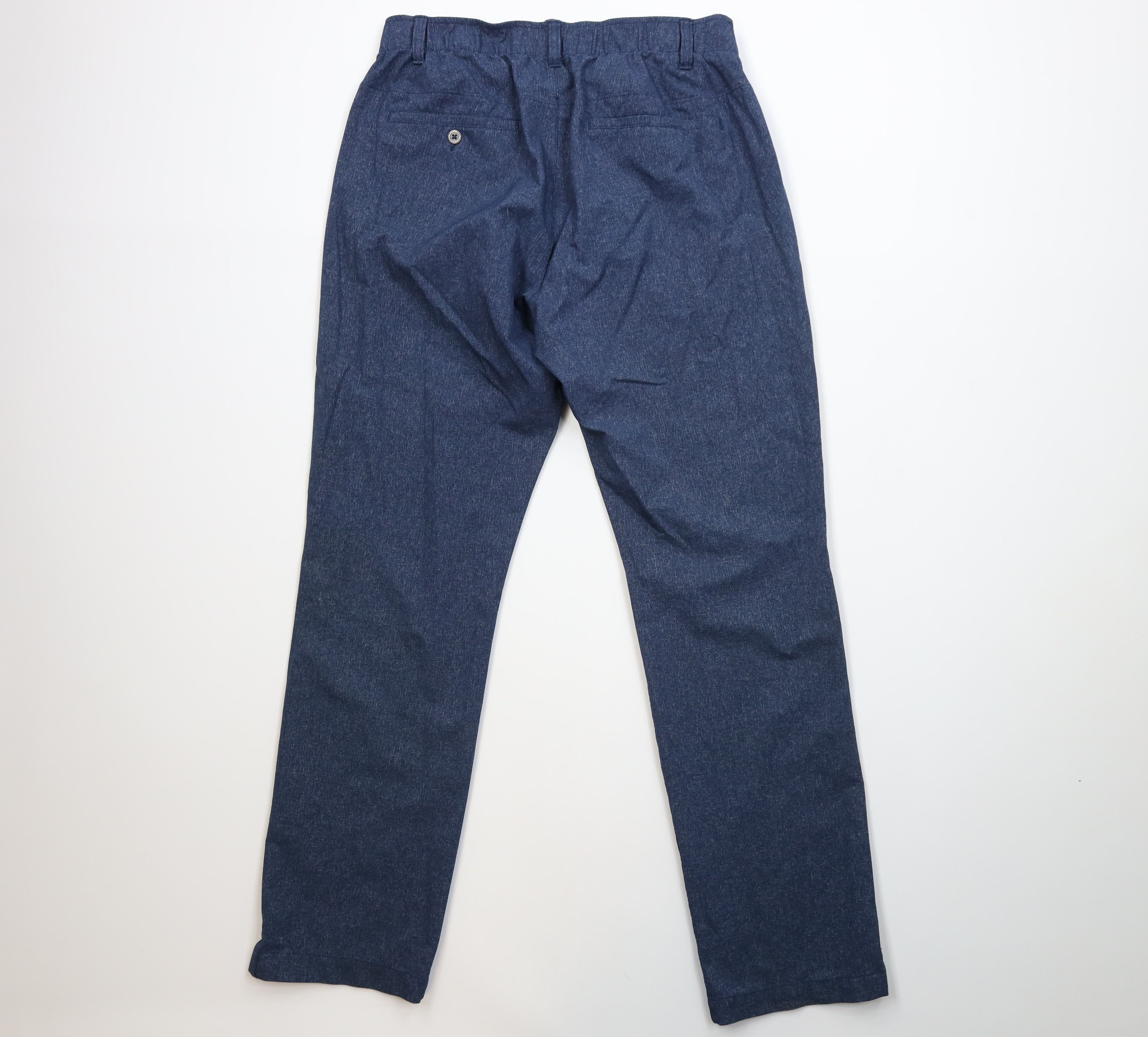 Under Armour Under Armour Chambray Knit Golfing Golf Chino Pants Blue Size US 32 / EU 48 - 10 Thumbnail