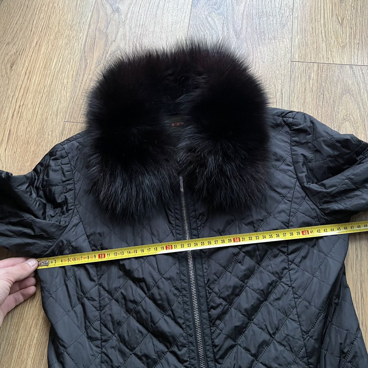 Prada Prada nylon jacket fur blue fox Size M / US 6-8 / IT 42-44 - 13 Thumbnail