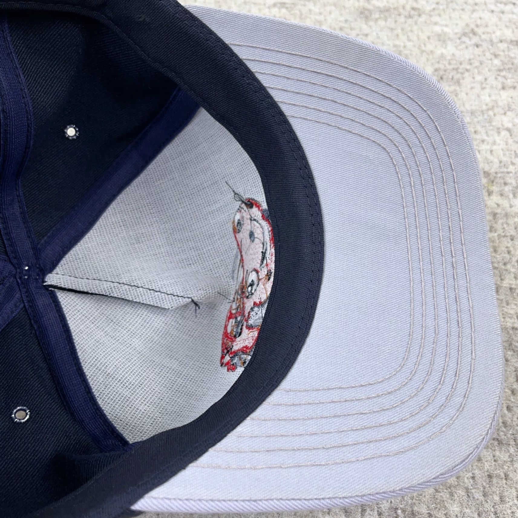 Vintage VINTAGE Legend Trucker Hat Adult One Size Red Blue 90s Made In USA Advertising USA Size ONE SIZE - 7 Thumbnail