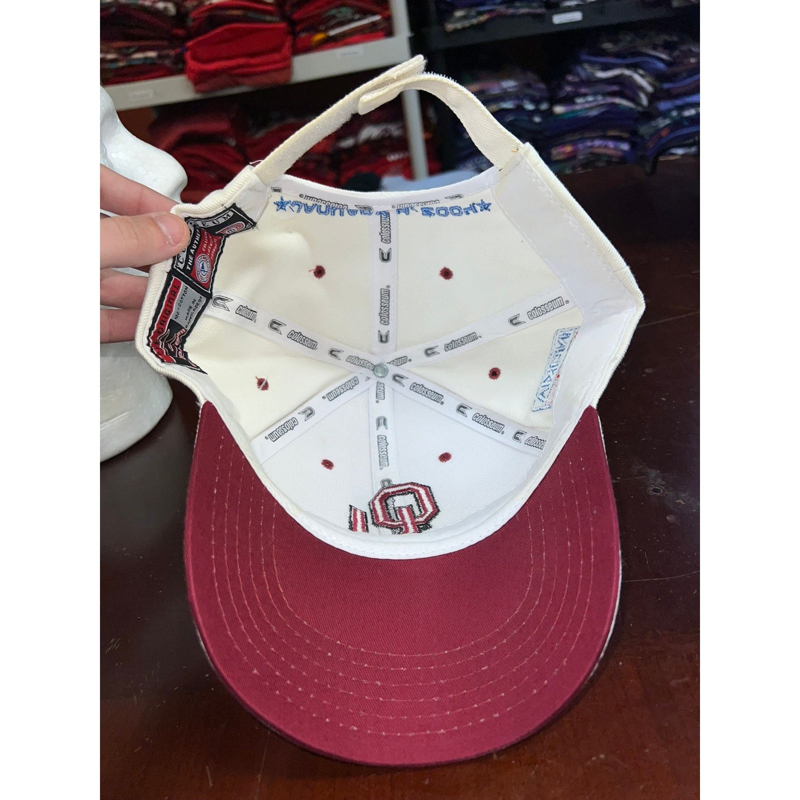 NCAA Vintage Sugar Bowl Hat Oklahoma National Championship NWT Size ONE SIZE - 6 Thumbnail
