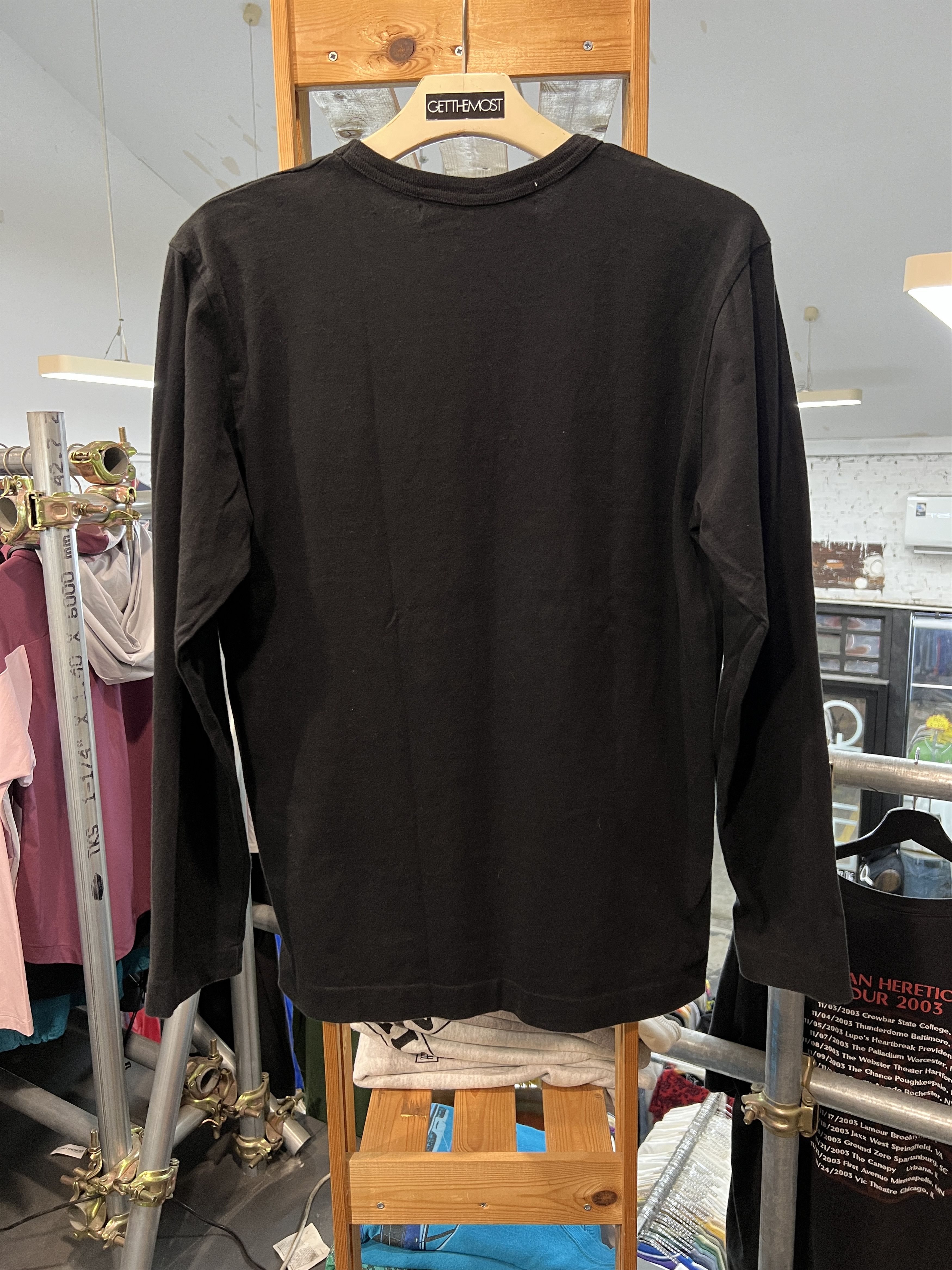 Comme des Garcons PLAY PLAY COMME des GARÇONS Mini Logo L/S Tee (M) GTMP384 Size US M / EU 48-50 / 2 - 7 Thumbnail