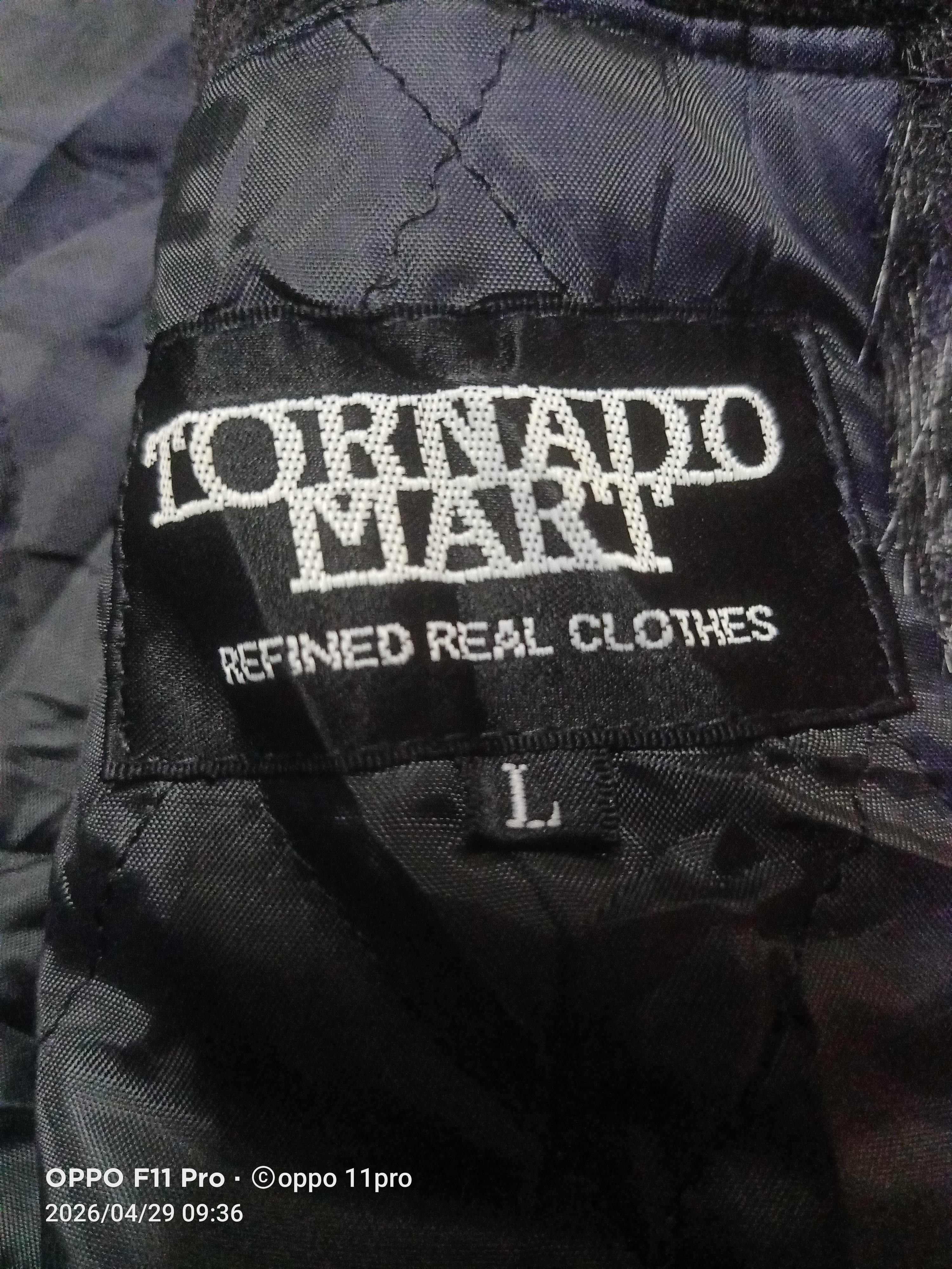 Tornado Mart 💥Tornado Mart Double Collar Long Coat Jacket Men 💥 Size US L / EU 52-54 / 3 - 3 Thumbnail