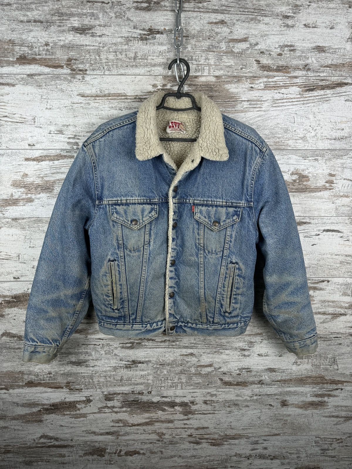 Sherpa Trucker Jacket Levis Denim Jacket Red Levis Sherpa Trucker