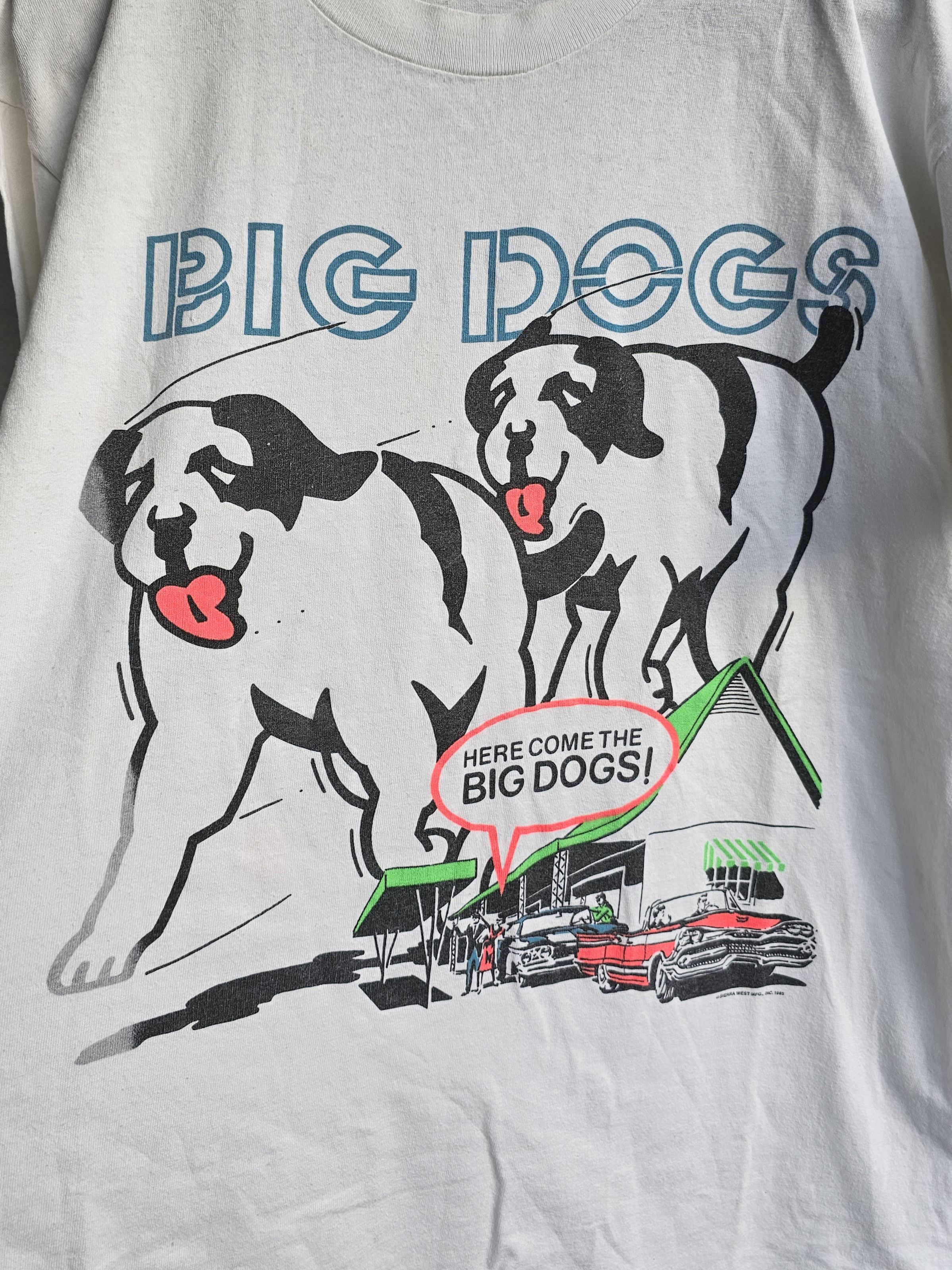 Big Dogs Big Dogs 1989 Graphic Tee Size US L / EU 52-54 / 3 - 2 Thumbnail
