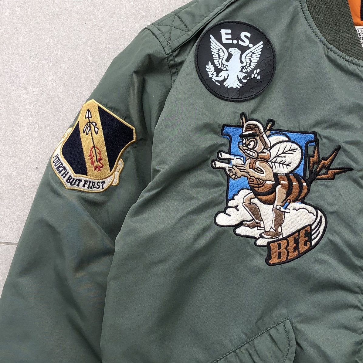 Avirex Avirex MA-1 Patches Logo Flight Military Bomber Jackets Size US M / EU 48-50 / 2 - 9 Thumbnail