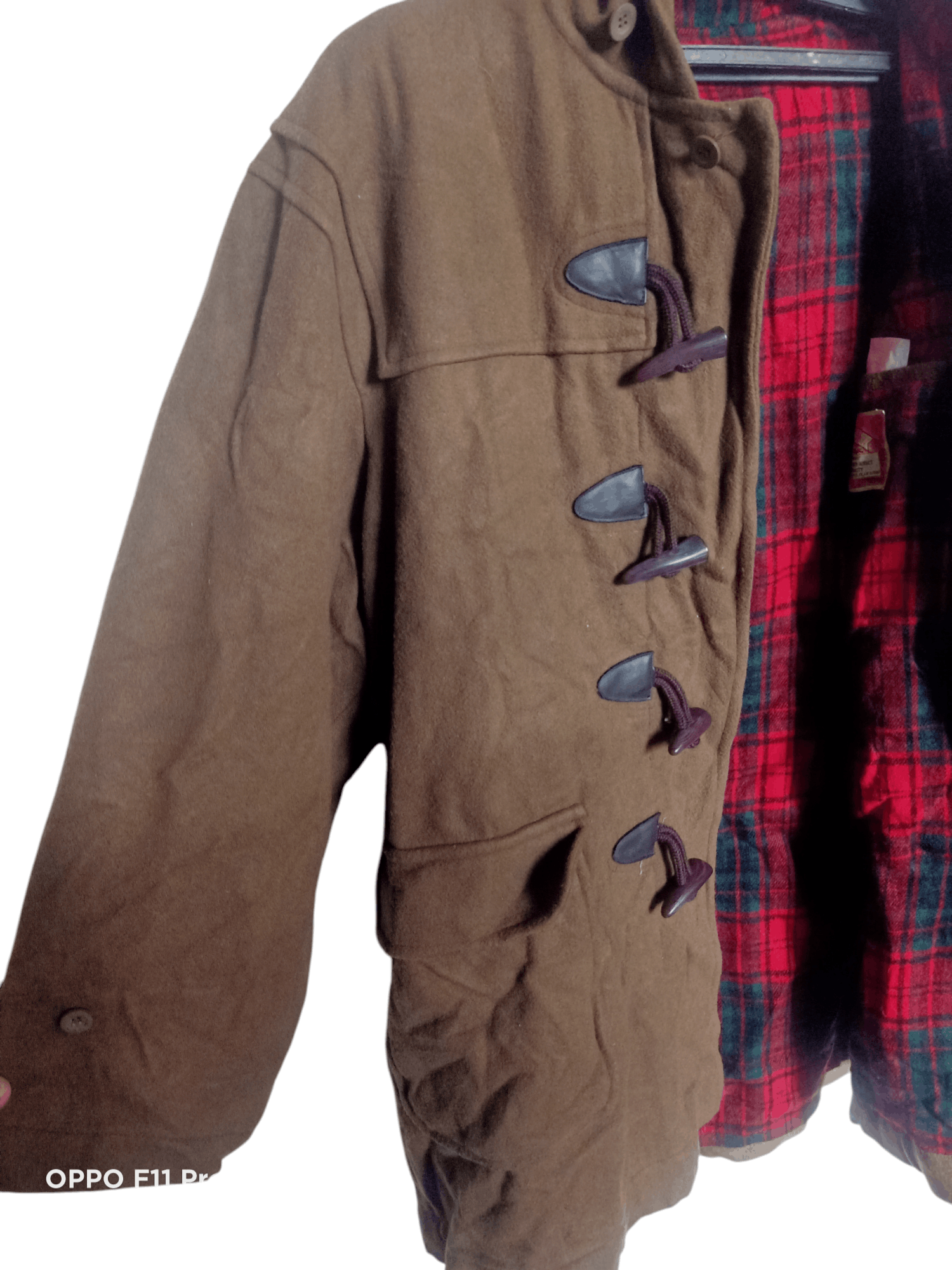 Japanese Brand × Vintage Men'S Gumu Trench Coat Wool Double Poket Size US XXL / EU 58 / 5 - 6 Thumbnail