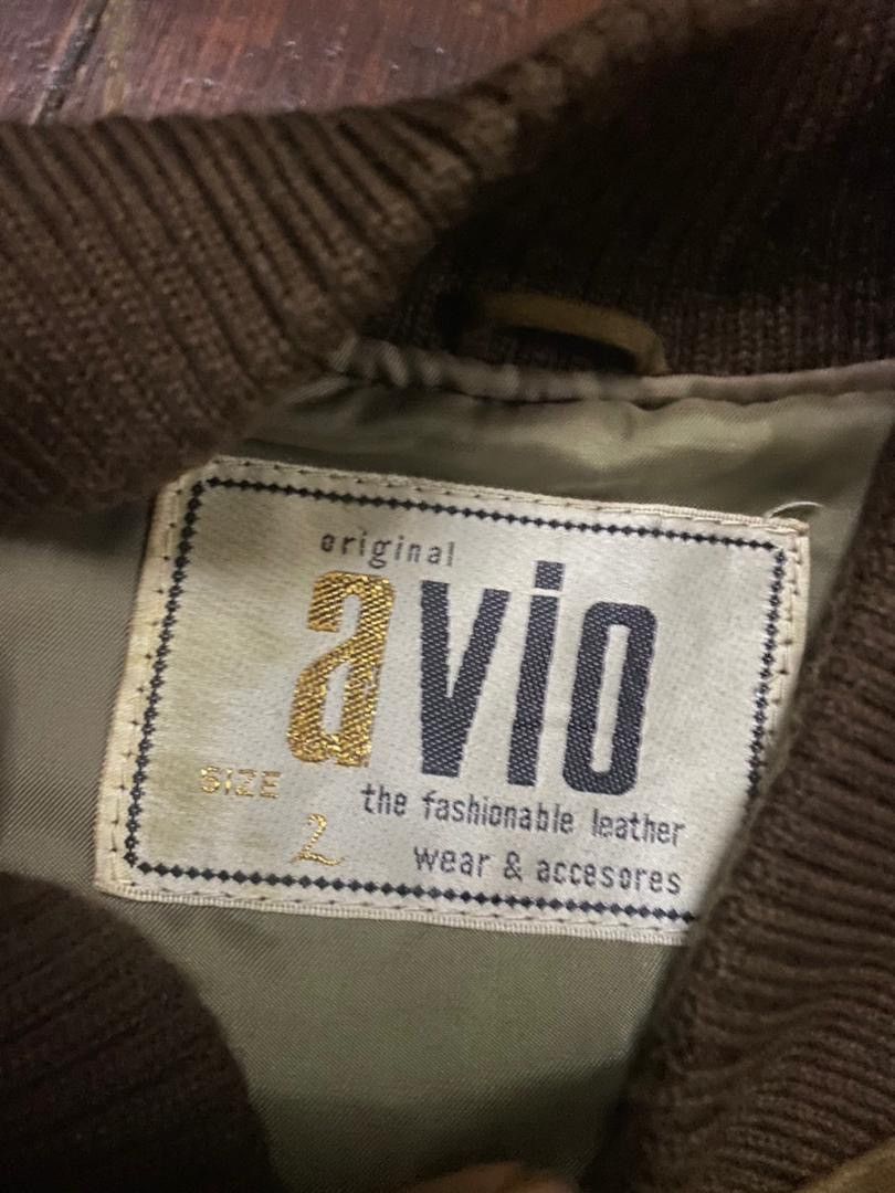 Japanese Brand × Vintage Suede leather zipper jacket by avio Size US M / EU 48-50 / 2 - 5 Thumbnail