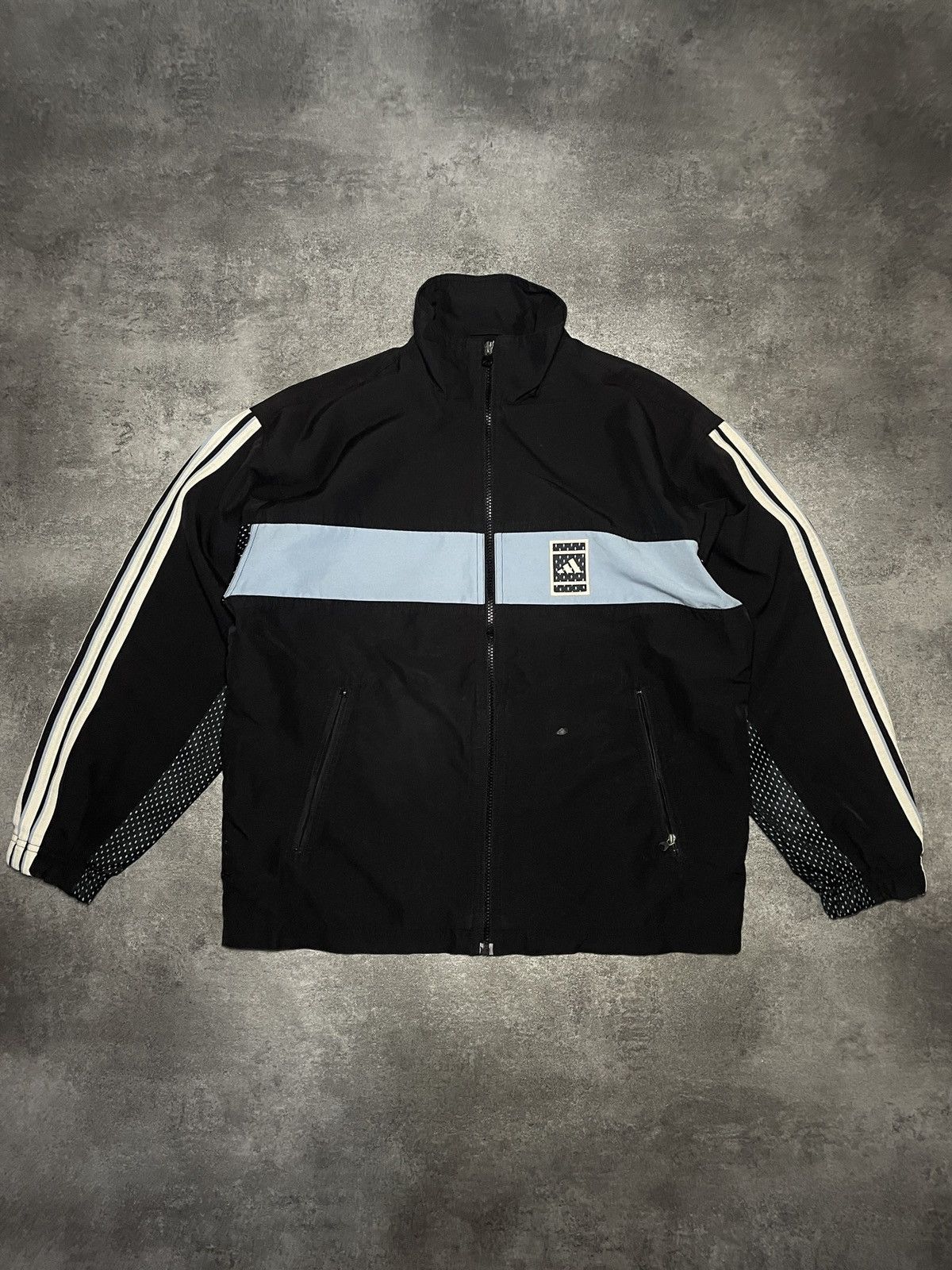 Adidas 🔥Offer🔥Adidas Vintage Y2K Sweatshirt Zip Stripes Rare Hype Size US M / EU 48-50 / 2 - 1 Thumbnail