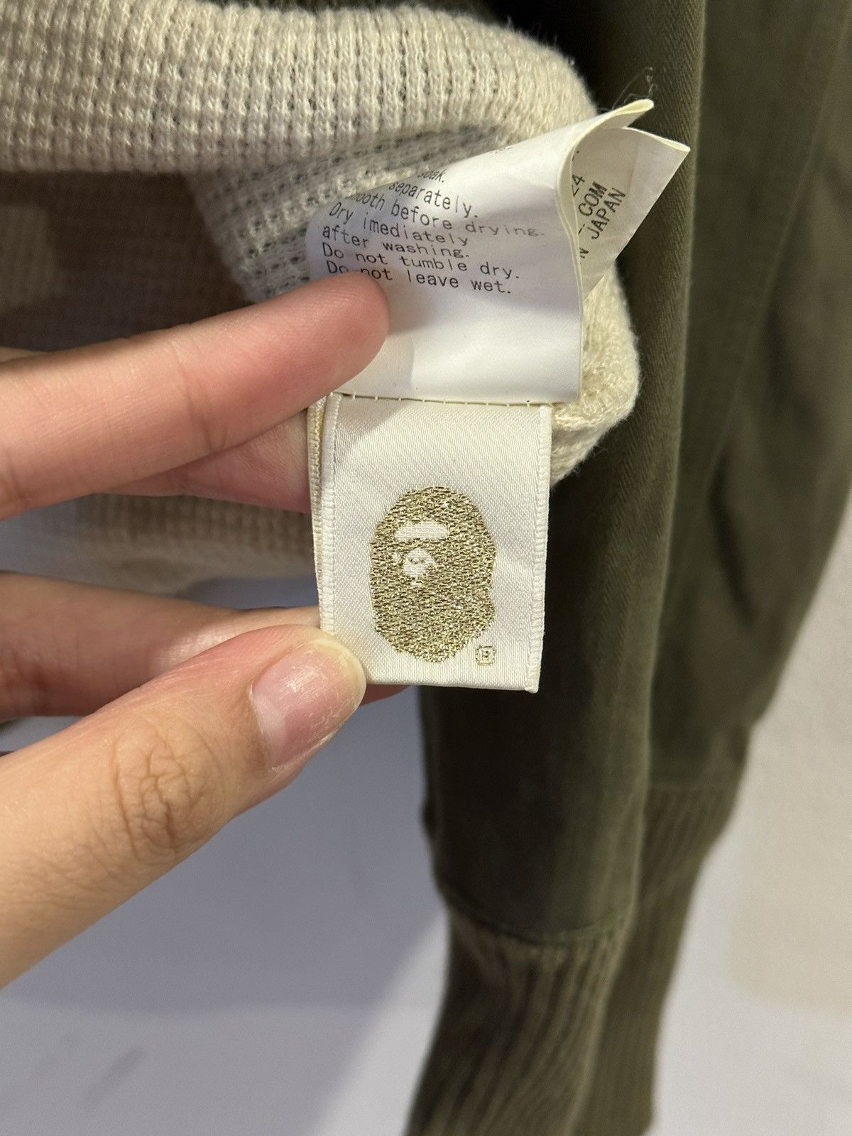Bape Herringbone Shark Full Zip Hoodie Size US M / EU 48-50 / 2 - 10 Thumbnail