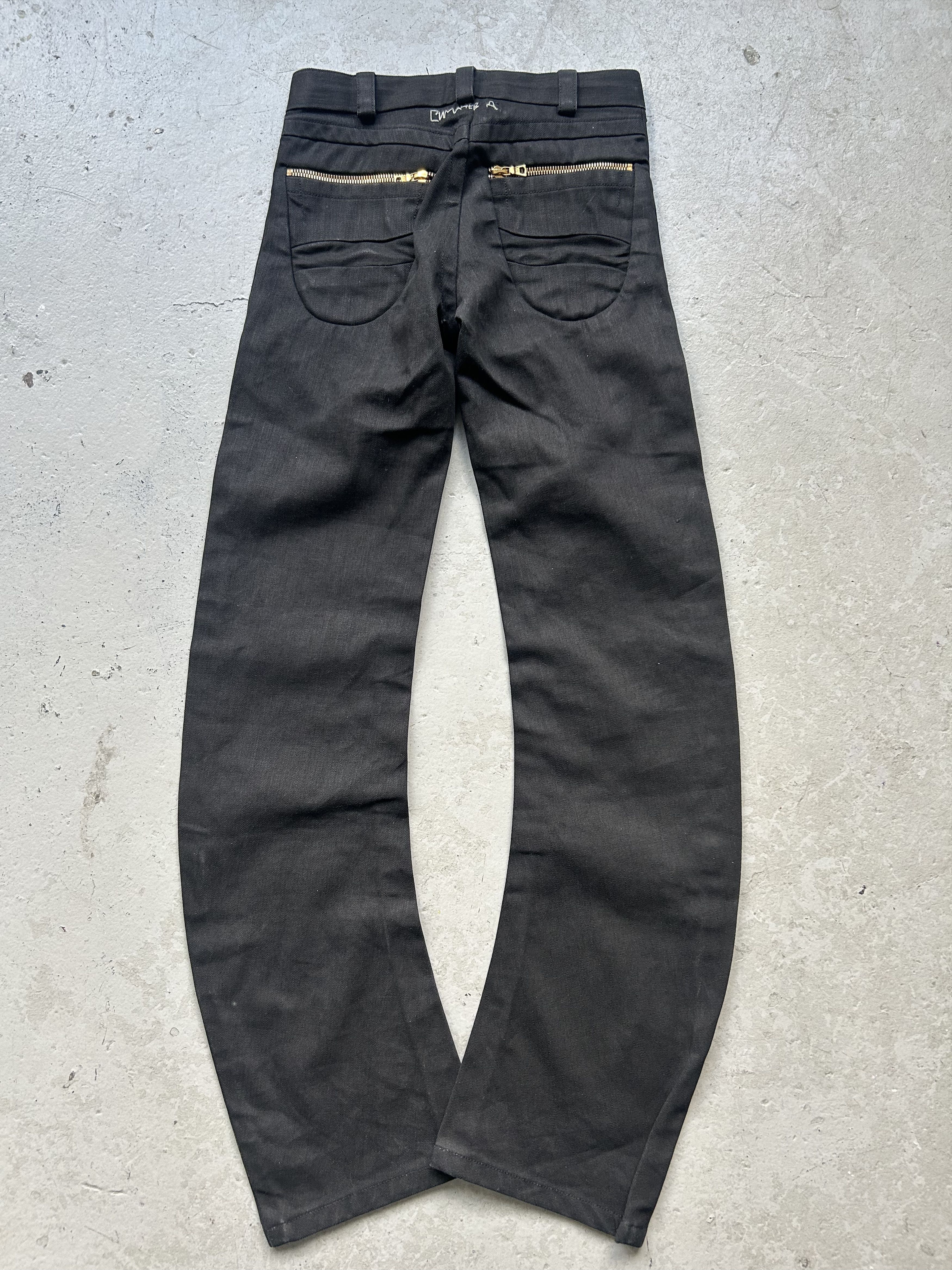 Denis Simachev Denis Simachev Black J Cut Denim Size US 28 / EU 44 - 3 Thumbnail