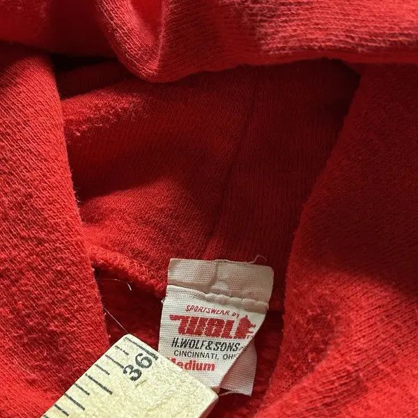 Vintage Vintage 70s Basic Hoodie Medium Made In USA H Wolf & Sons Size US M / EU 48-50 / 2 - 5 Thumbnail