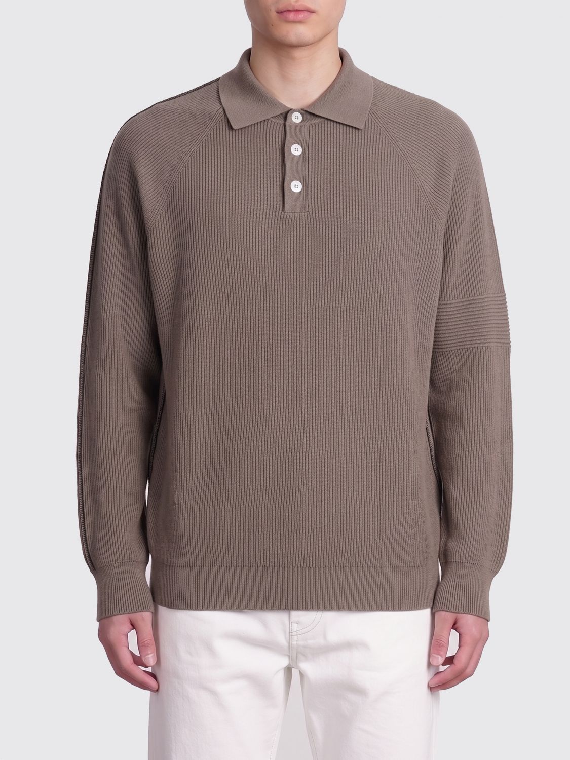 Brunello Cucinelli Brunello Cucinelli Polo Shirt Men Hazel Size US L / EU 52-54 / 3 - 1 Thumbnail