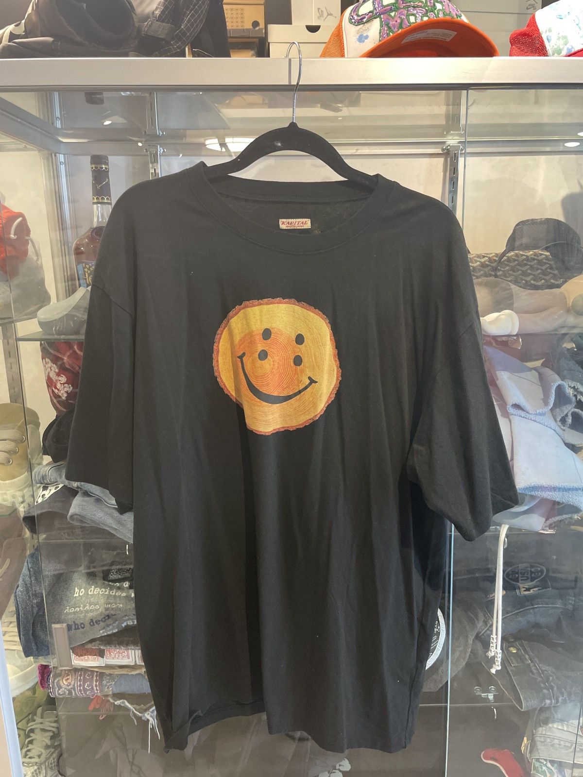 Kapital Kapital Rookie Smile T-Shirt Black Size US L / EU 52-54 / 3 - 1 Thumbnail