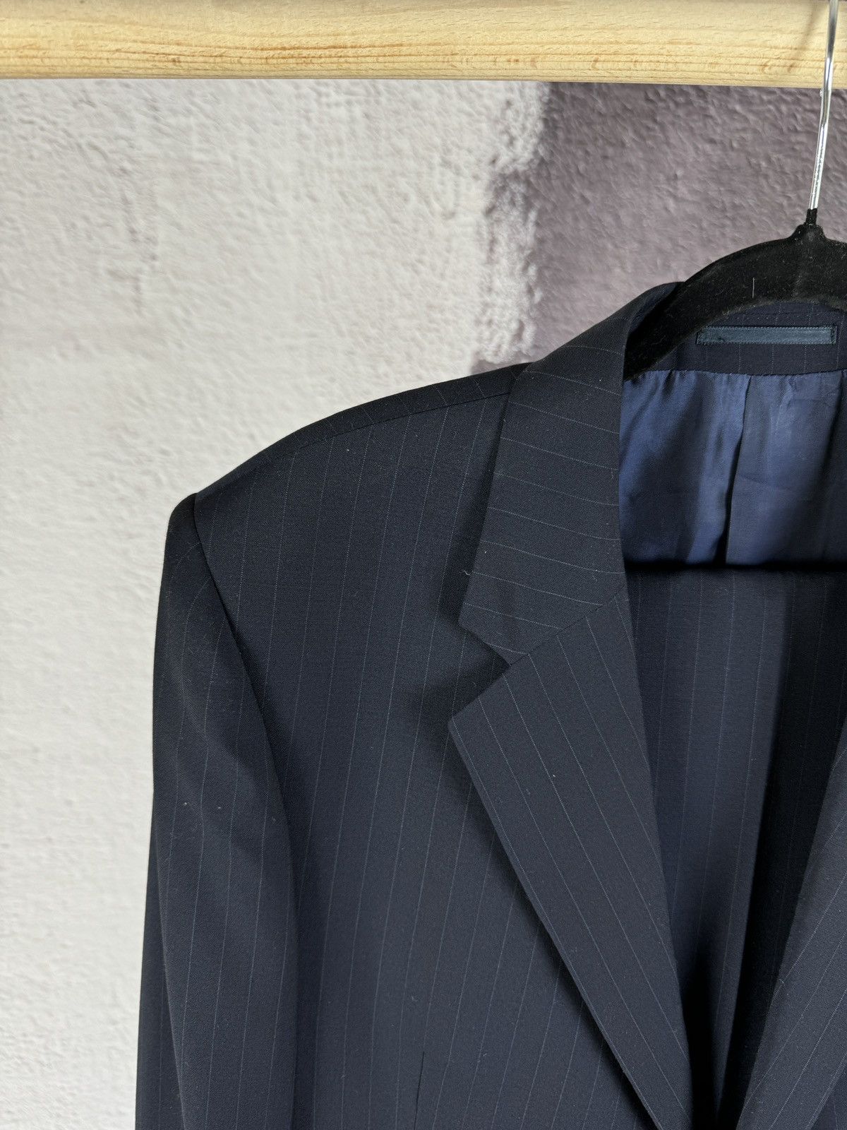 Gieves & Hawkes Gieves & Hawkes Saville Row navy striped wool suit 2 button Size 46R - 9 Thumbnail