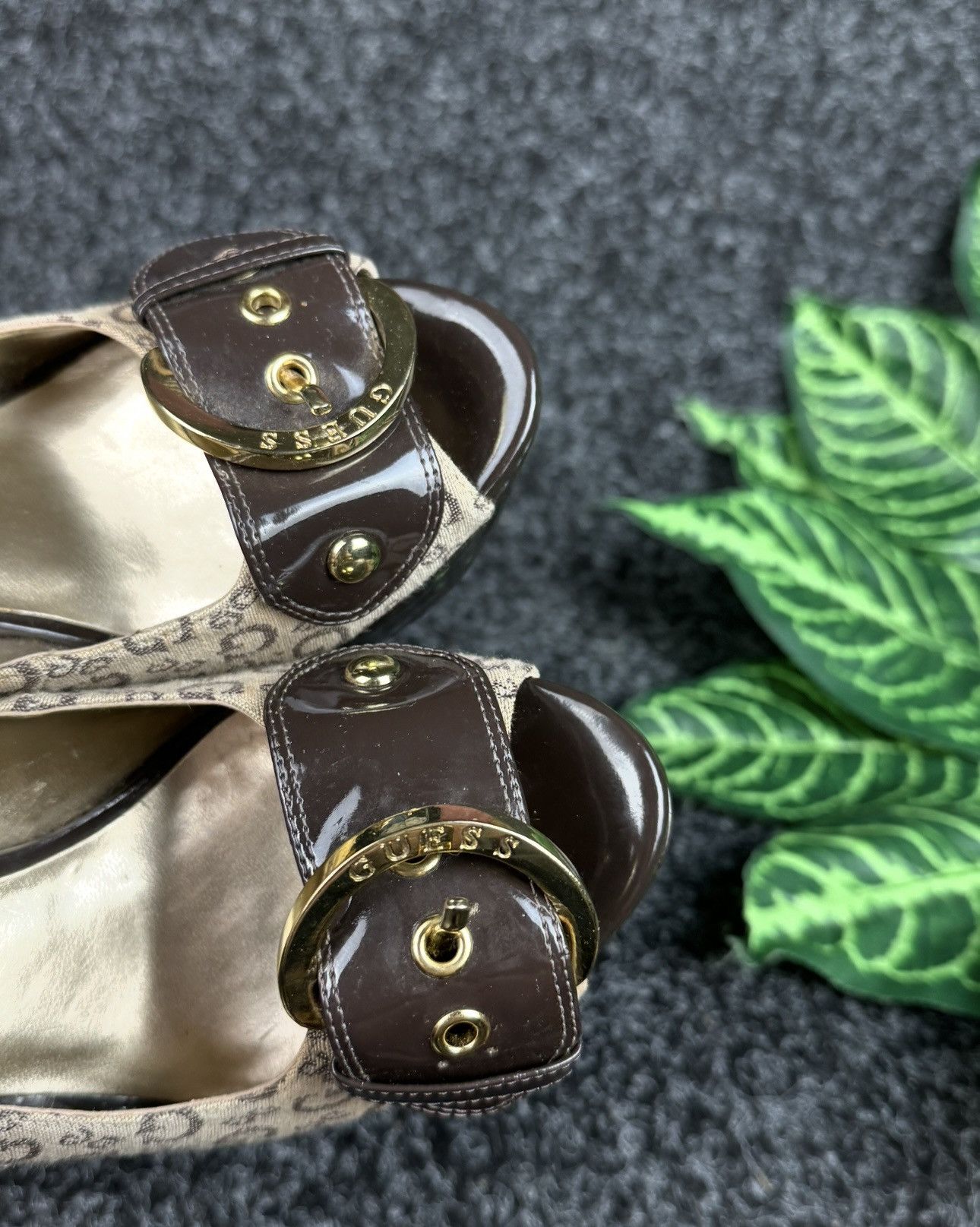 Guess Guess Women's Monogamous Heeled Sandals Size US 7.5 / IT 37.5 - 6 Thumbnail