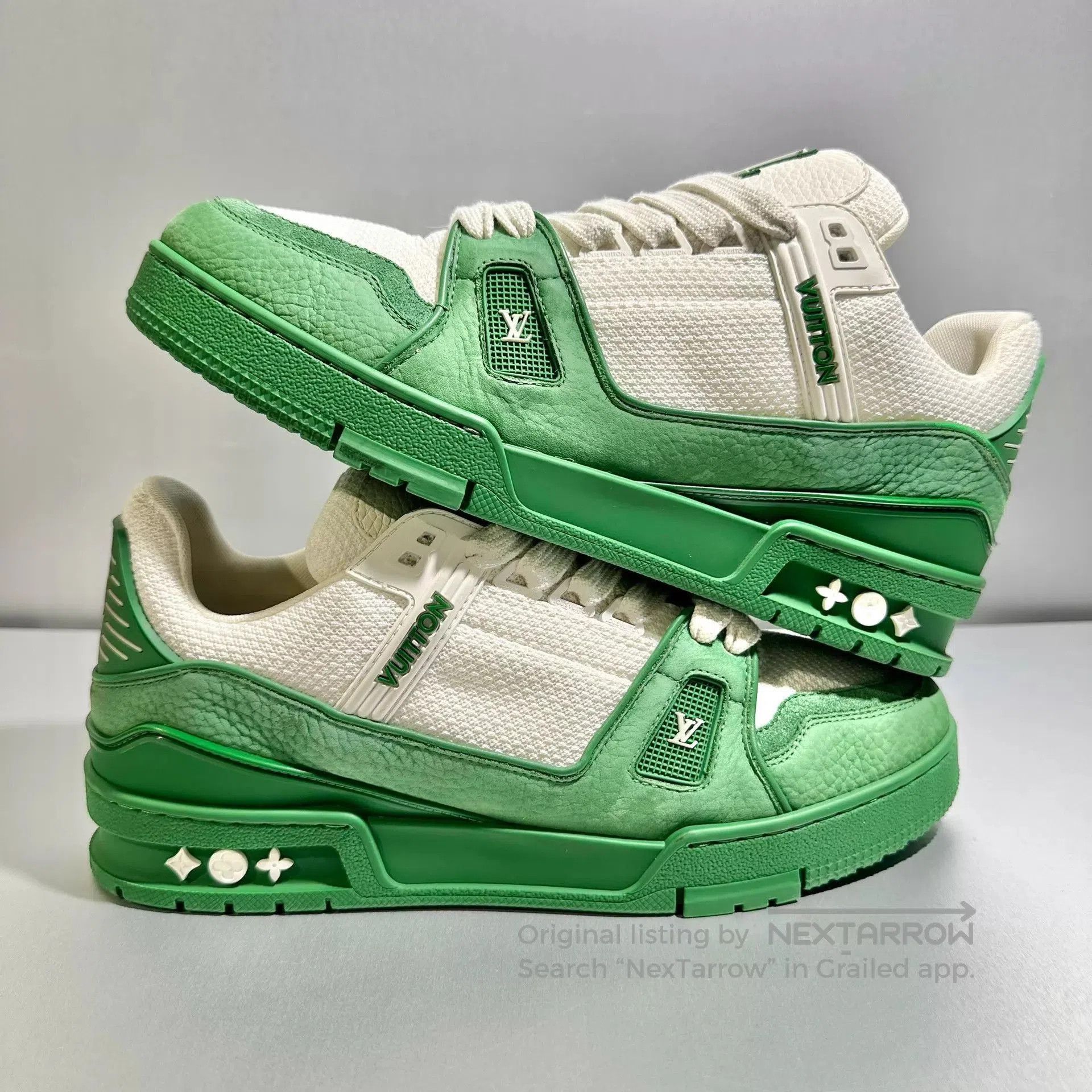 Louis Vuitton Multi Color Low-Top Sneakers Size 8. Size US 8 / EU 41 - 3 Thumbnail