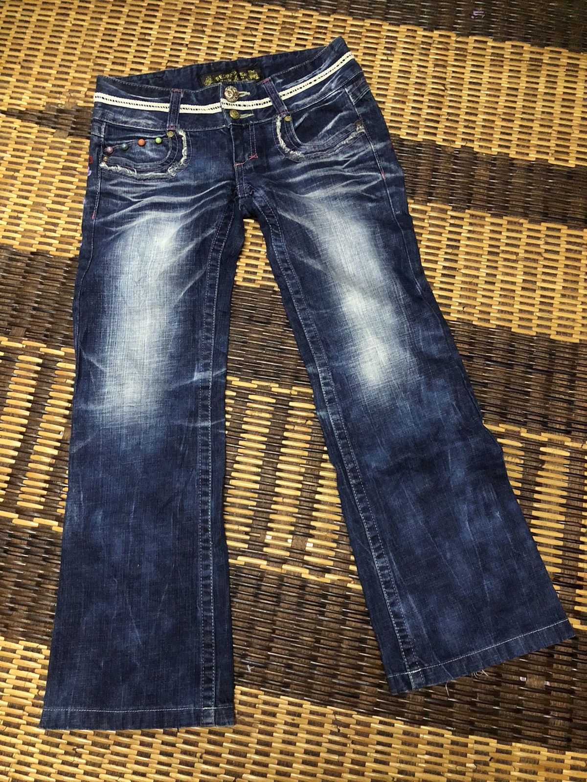 Designer × Hysteric Glamour × Japanese Brand Vintage Red Pepper Jeans Japanese Brand Size 31" - 6 Thumbnail
