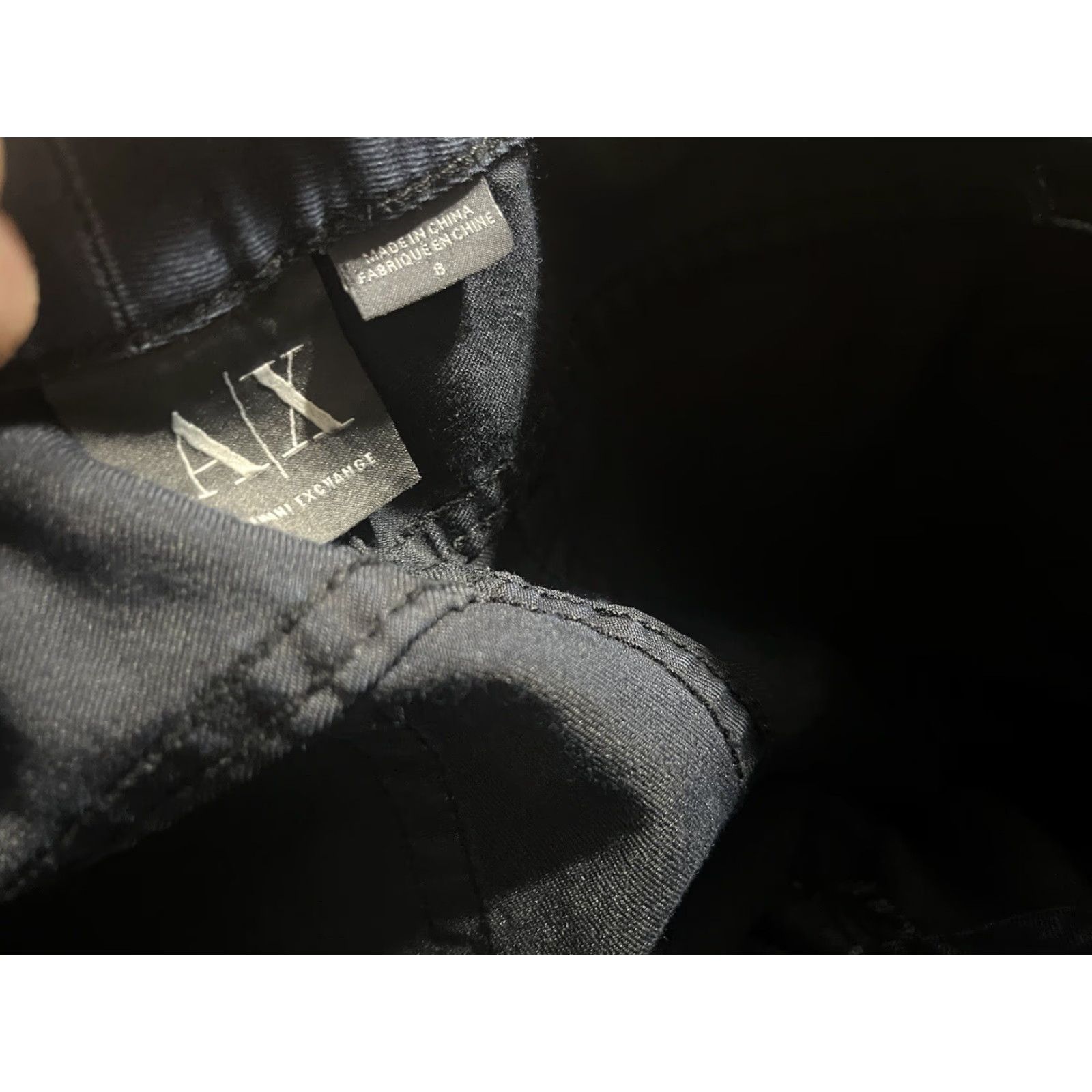 Armani Exchange Armani Exchange Women's Skinny Dark Wash Size 8 Jeans Size 30" / US 8 / IT 44 - 5 Thumbnail