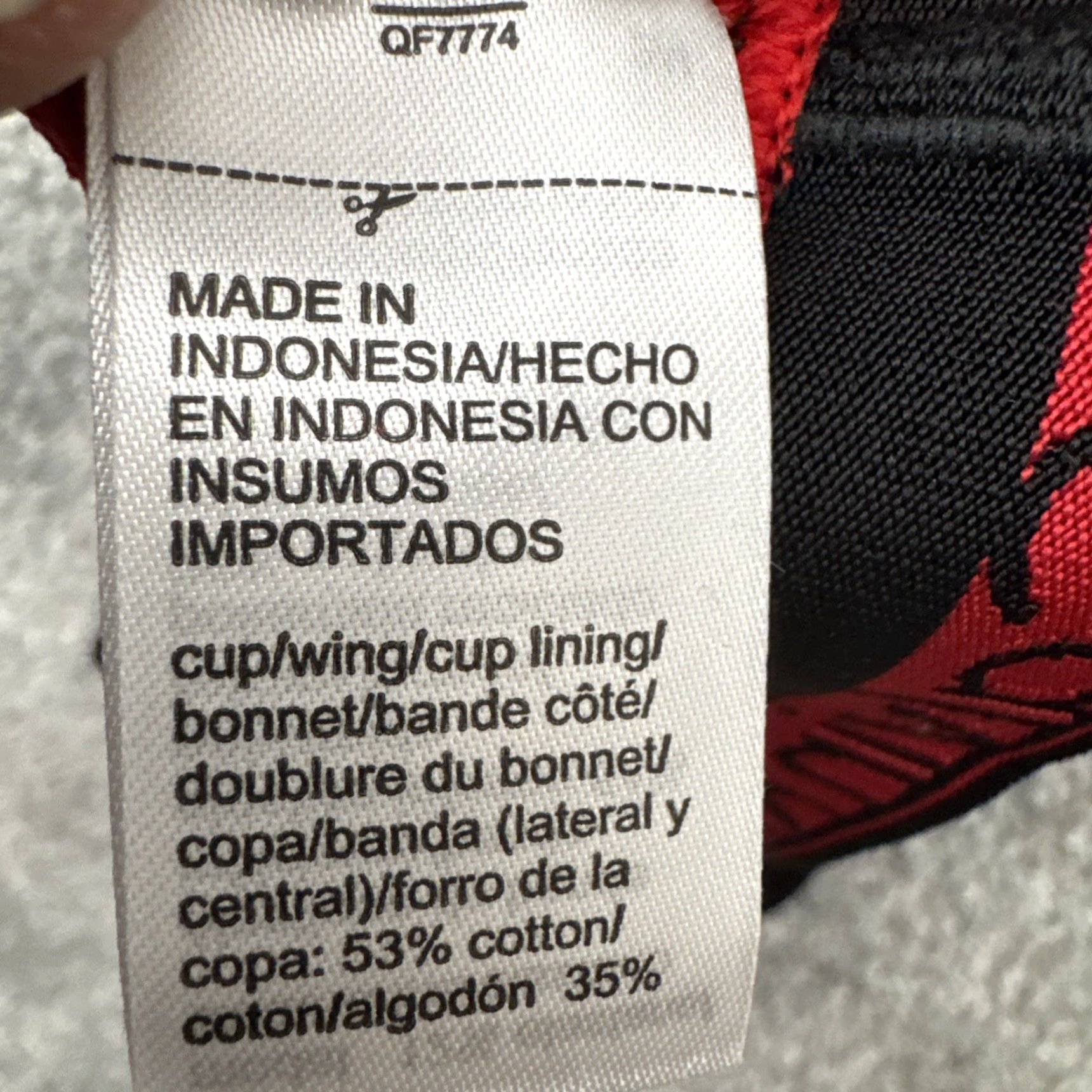 Calvin Klein Calvin Klein Bralette Womens XS Coquette Argyle Check Triangle Retro Y2K Cotton Blend Multicolor Logo Adjustable Strap XS Womens Size ONE SIZE - 6 Thumbnail