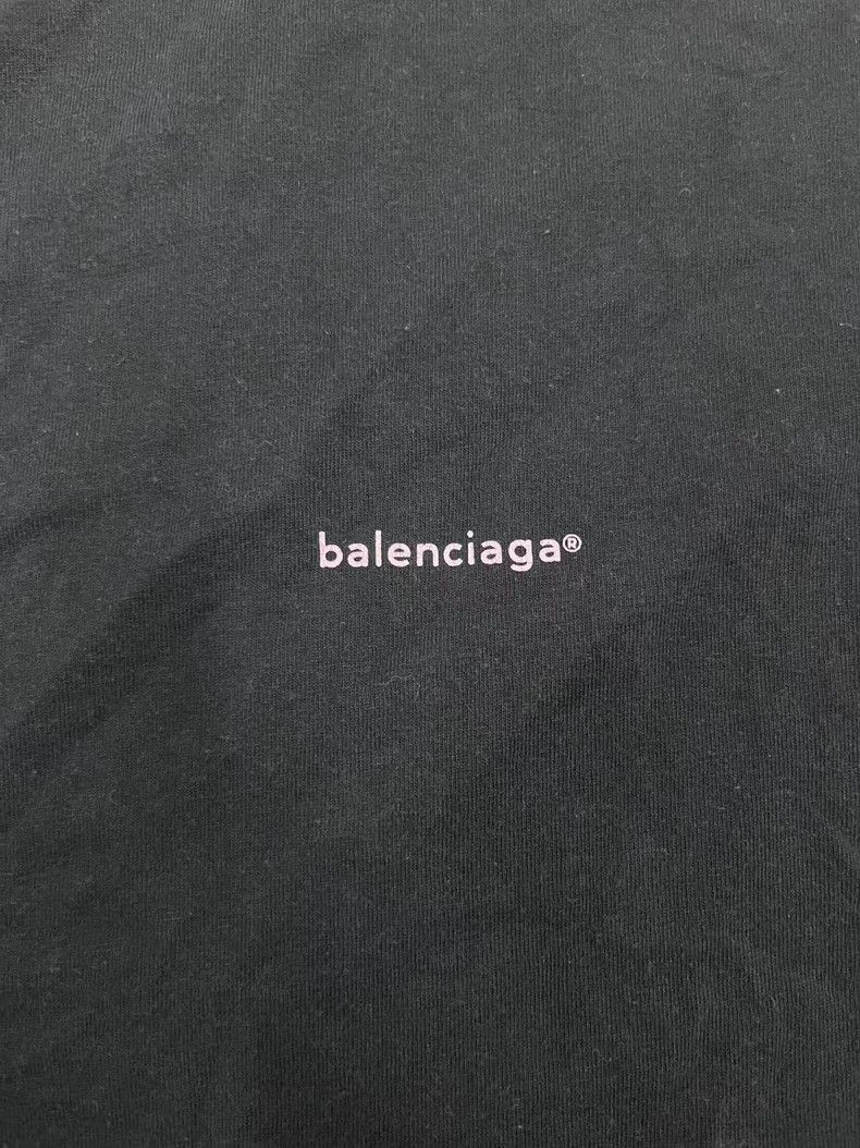 Balenciaga Balenciaga Monogrammed crewneck casual short sleeve T-shir Size US M / EU 48-50 / 2 - 3 Thumbnail