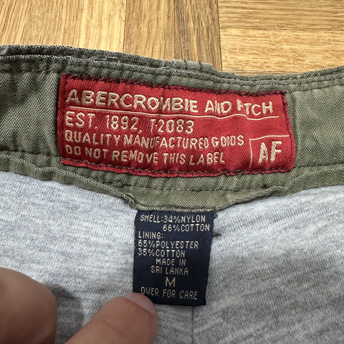 Abercrombie & Fitch Vintage Abercrombie & Fitch cargo pants Size US 32 / EU 48 - 5 Thumbnail