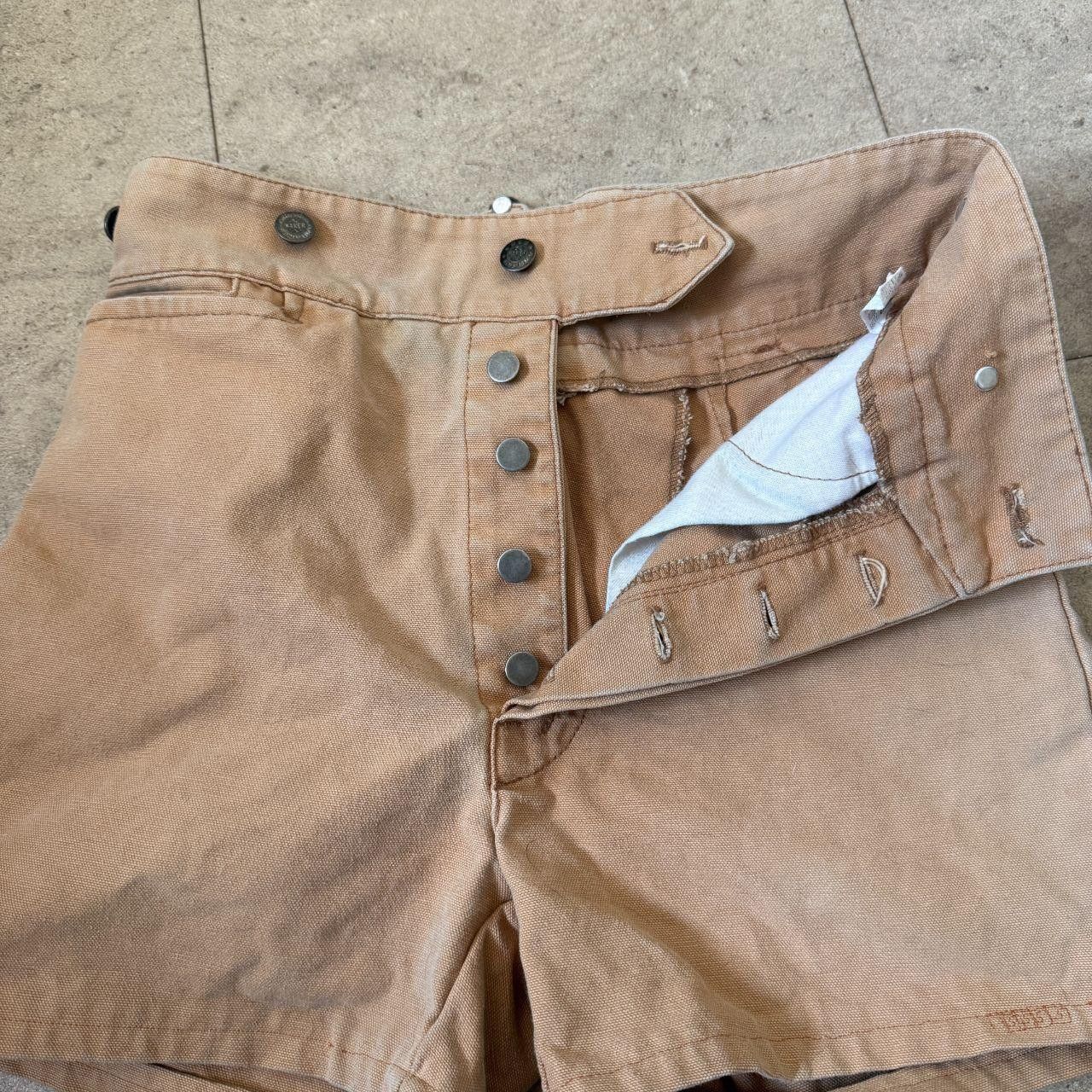 Levi's True Vintage 1940s Khaki Shorts Size 28 Size US 28 / EU 44 - 1 Thumbnail