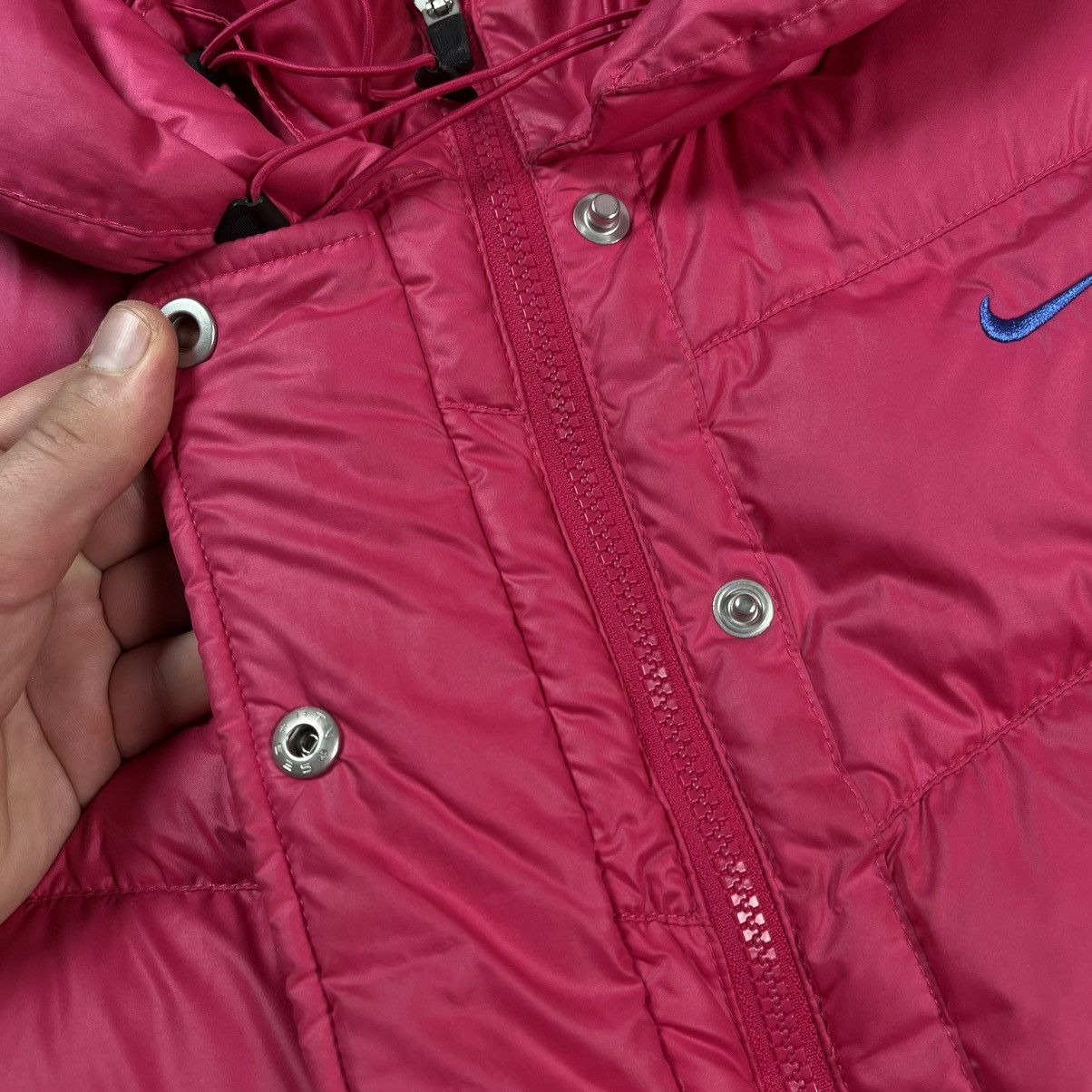 Nike Vintage Womens Nike Puffer Down Vest Size S / US 4 / IT 40 - 4 Thumbnail
