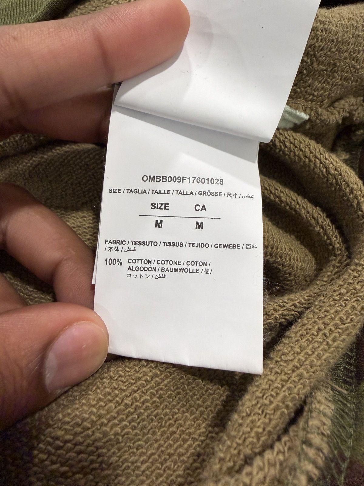 Off-White Off-White Camo "Seeing Things" Oversized Hoodie Virgil Abloh Size US XL / EU 56 / 4 - 10 Thumbnail