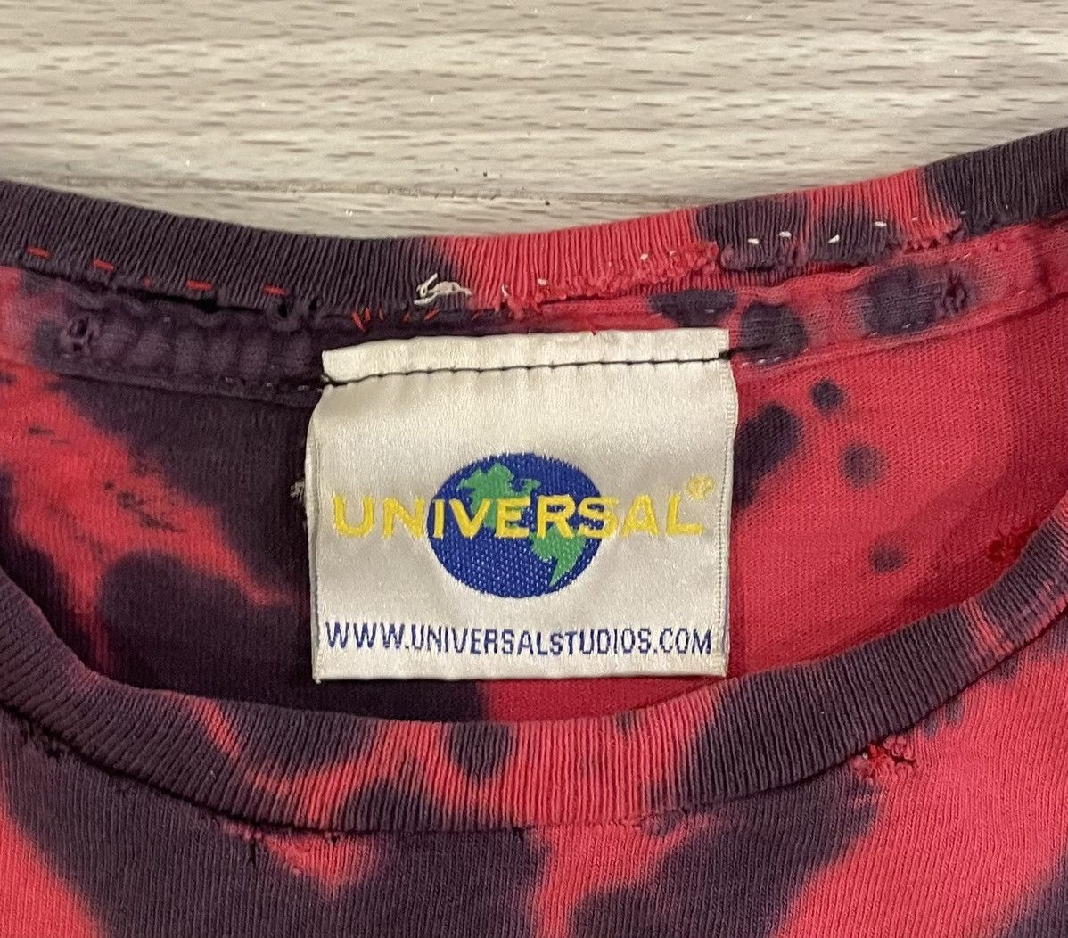 Universal Studios Vintage 2002 Spiderman Shirt Red Tie Dye Men’s Size Large Size US L / EU 52-54 / 3 - 3 Thumbnail