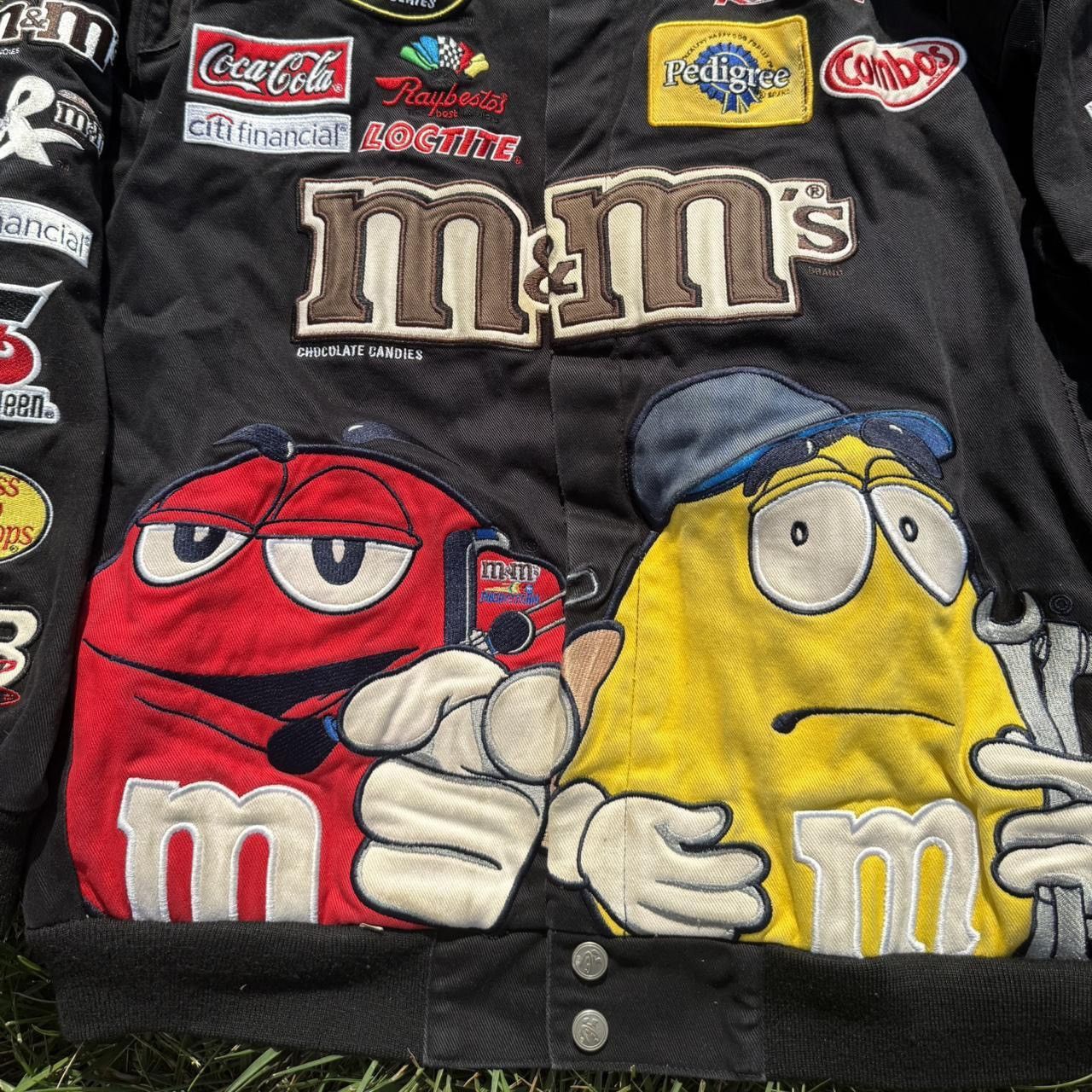 Chase Authentics Vintage 2005 M&Ms Nascar Jacket Elliot Sadler Size US XL / EU 56 / 4 - 5 Thumbnail