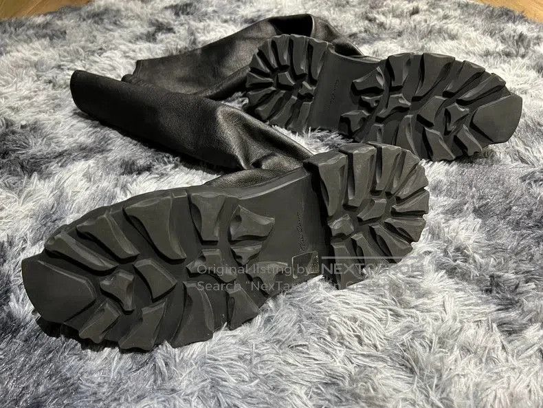 Rick Owens Rick Owens High-Top Boots for Men- Size US 10 / EU 43 - 7 Thumbnail