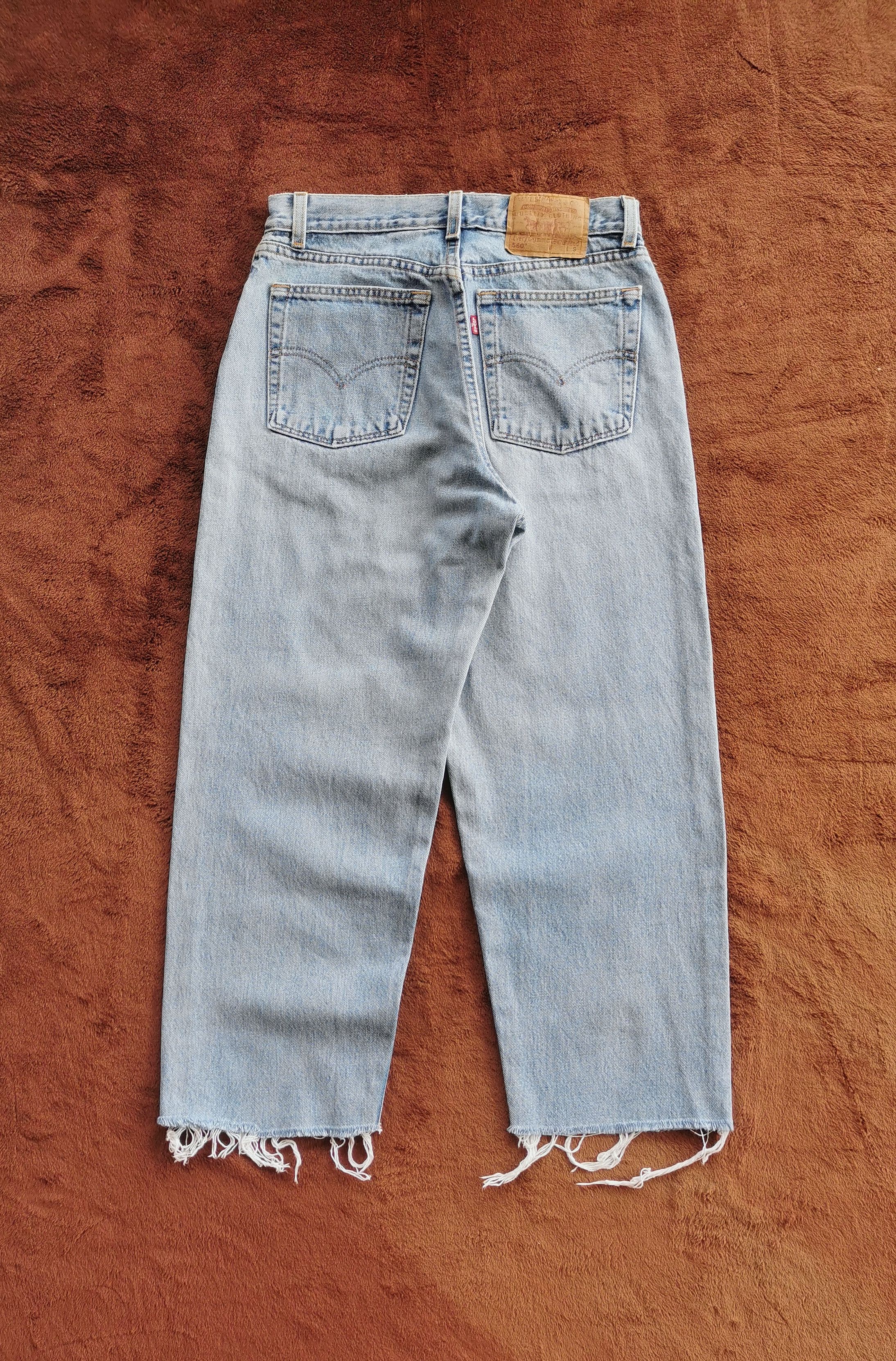 Levi's 90s Levis 560 Loose Fit Straight Leg Womens Size 28" / US 6 / IT 42 - 2 Thumbnail