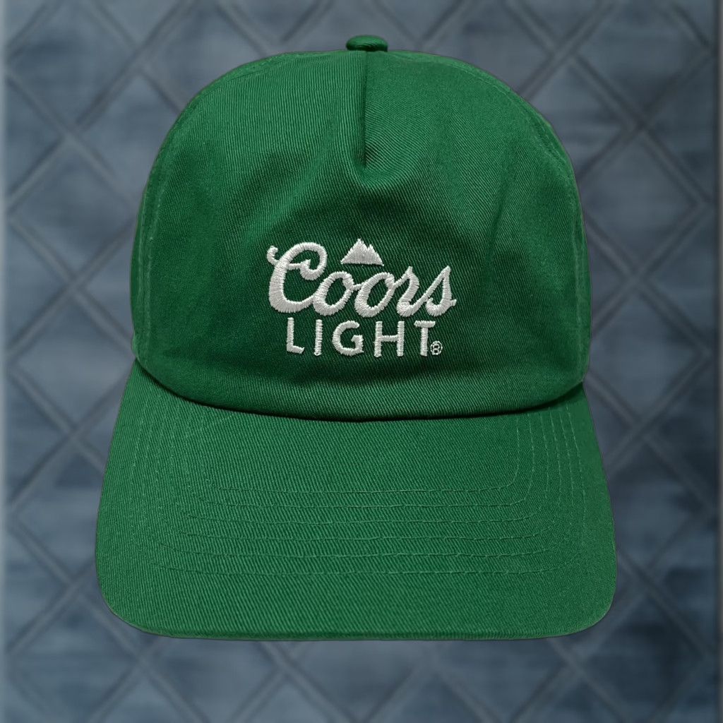 Vintage Coors Light Hat Cap SnapBack Green St Patrick’s Day Clover Shamrock Baseball Cap Men One Size" Size ONE SIZE - 1 Thumbnail