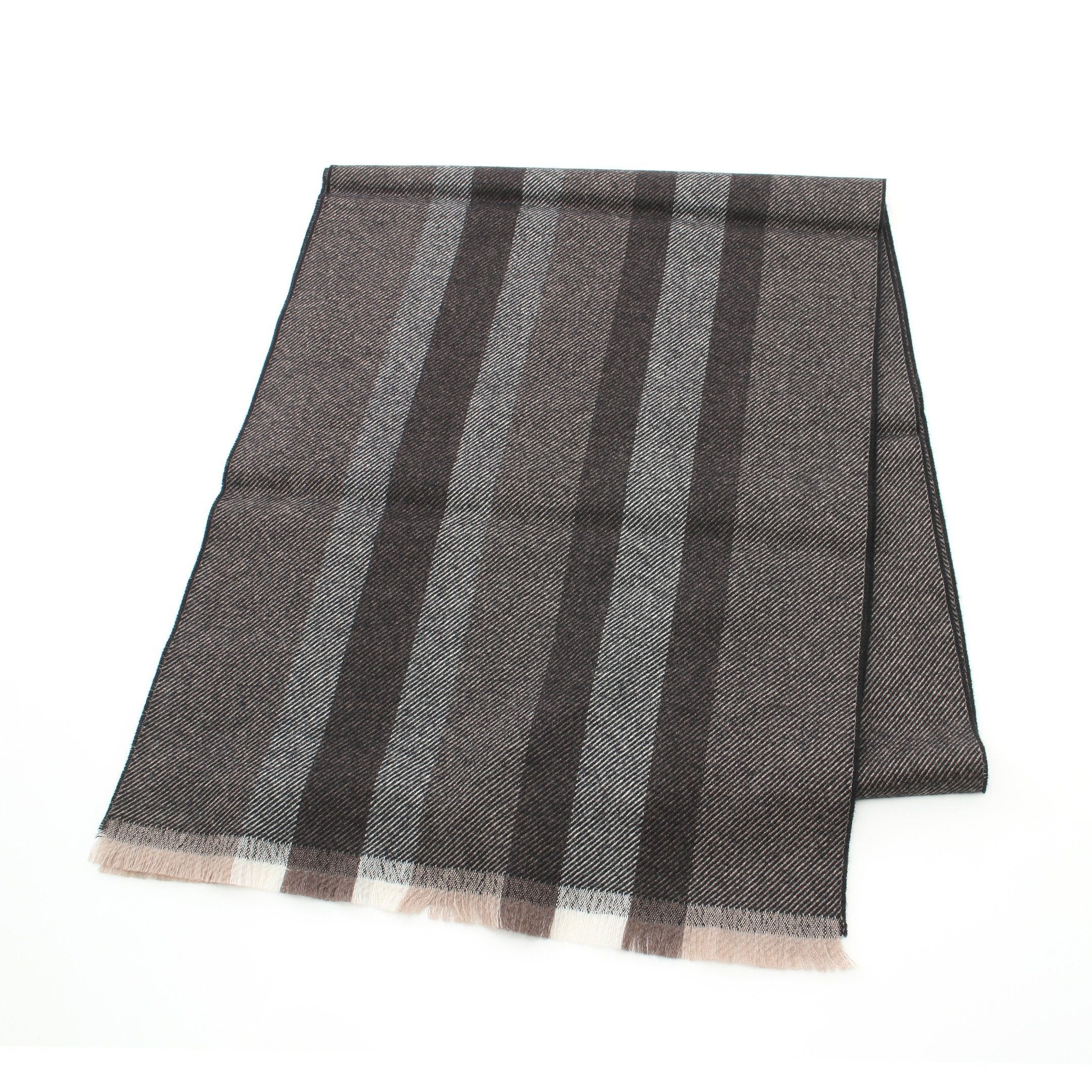 Gucci Gucci Scarf Wool Black Brown Multicolor Size ONE SIZE - 1 Thumbnail