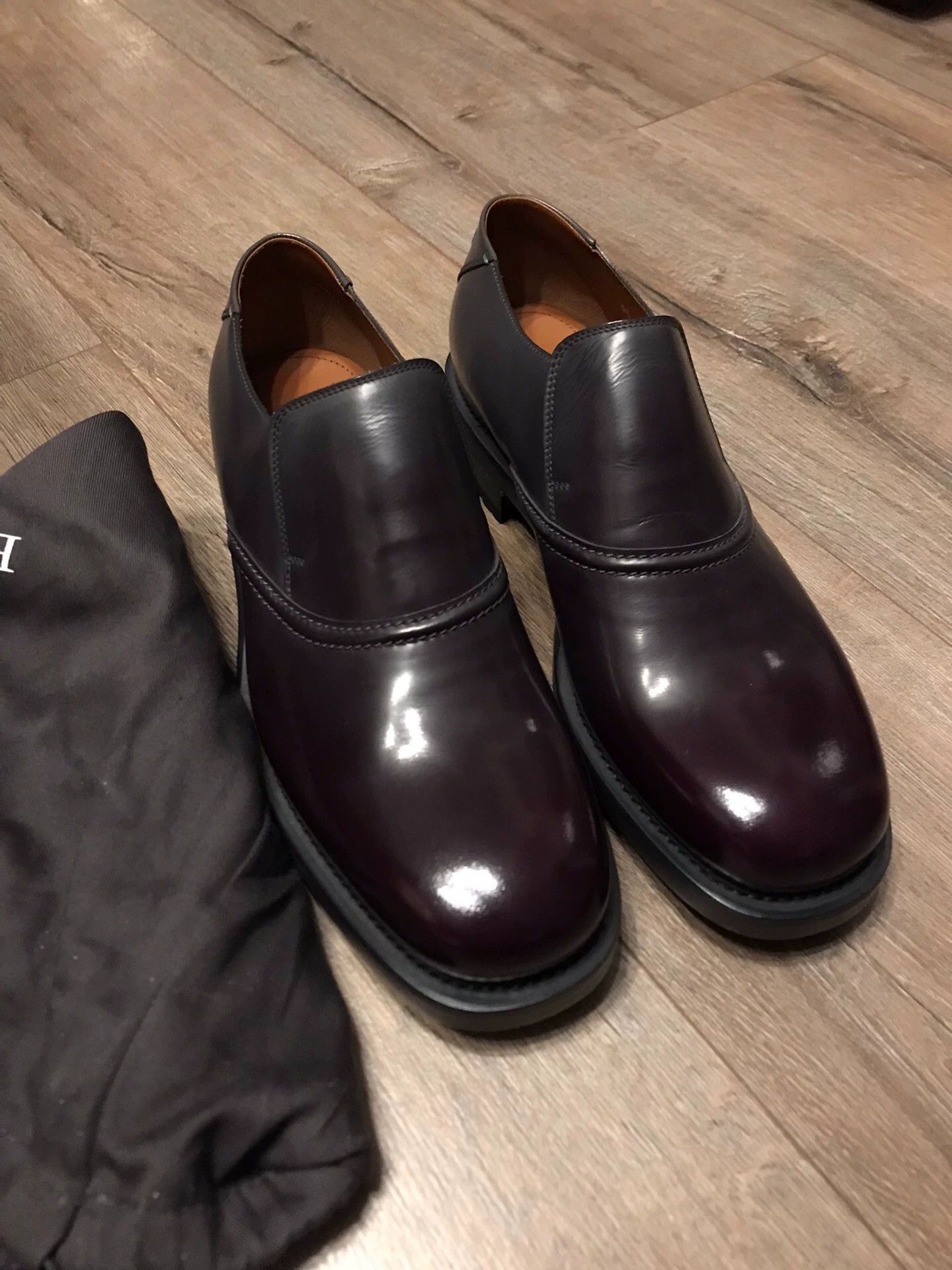 Ermenegildo Zegna Zegna Couture Gray Light Purple Casual Shoes 43.5 Size US 10.5 / EU 43-44 - 1 Thumbnail