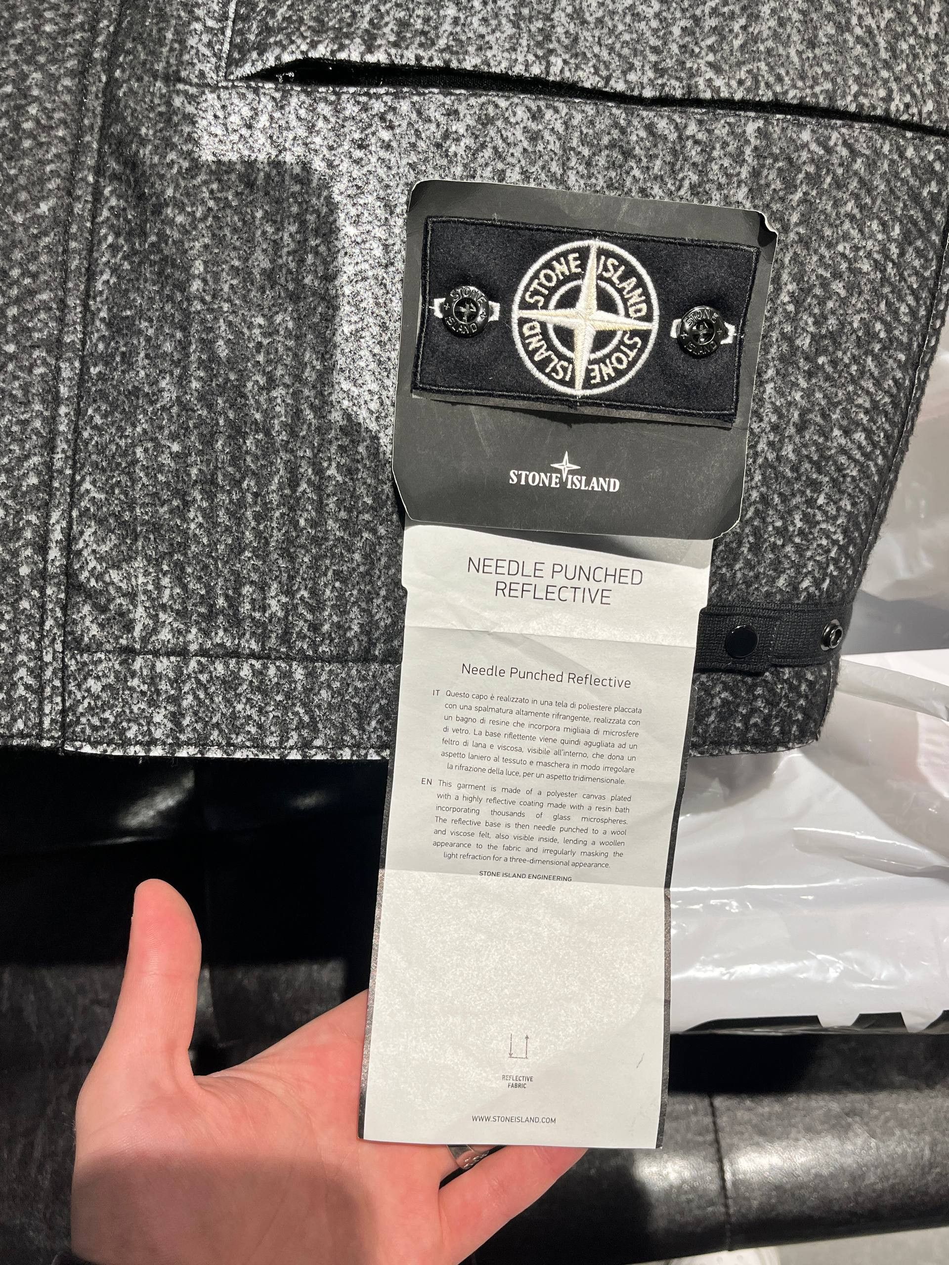 Stone Island Stone Island Tech Gilet G0999 Needle Punched Reflective Size US L / EU 52-54 / 3 - 9 Thumbnail
