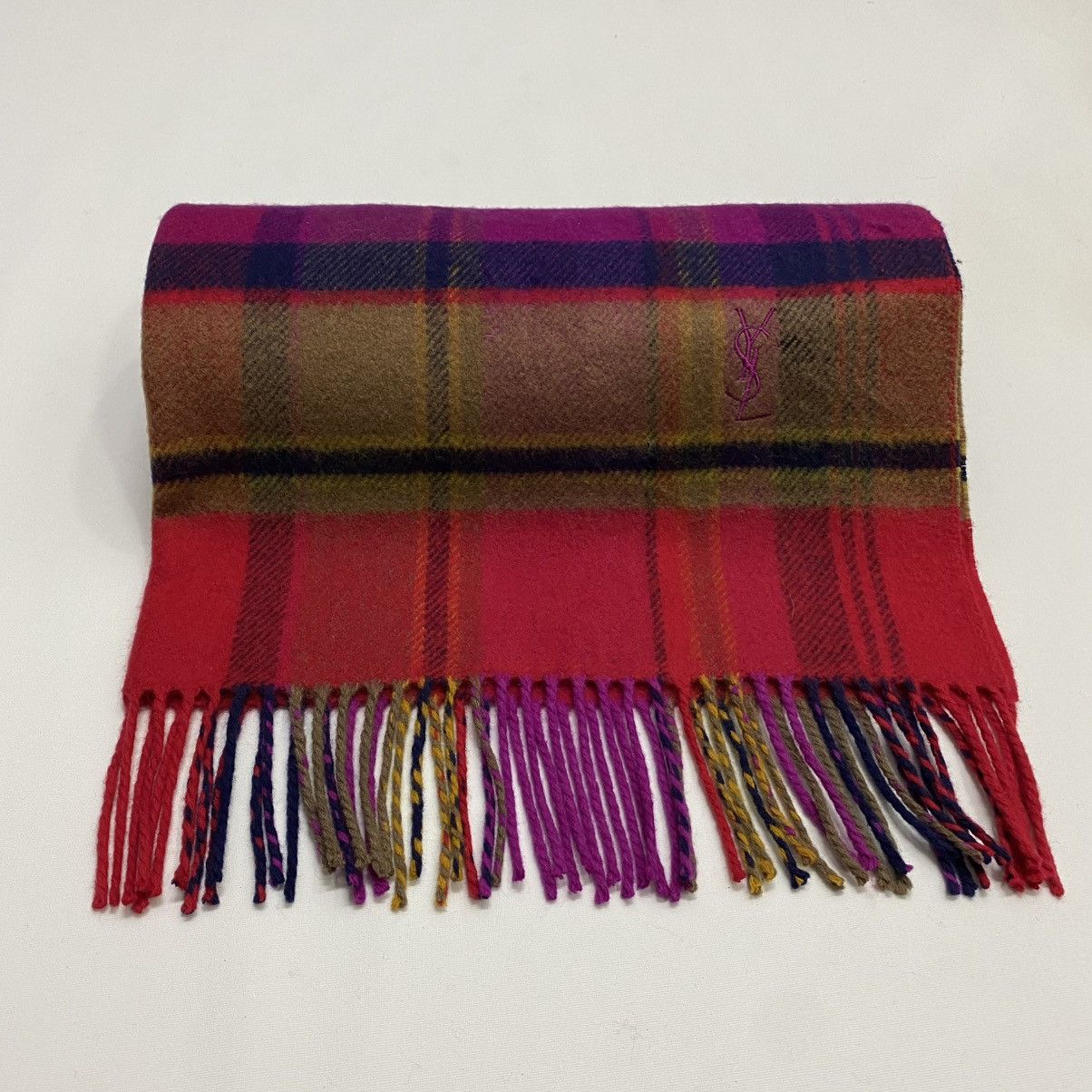 Yves Saint Laurent YSL SCARF MUFFLER LUX054 Size ONE SIZE - 8 Thumbnail