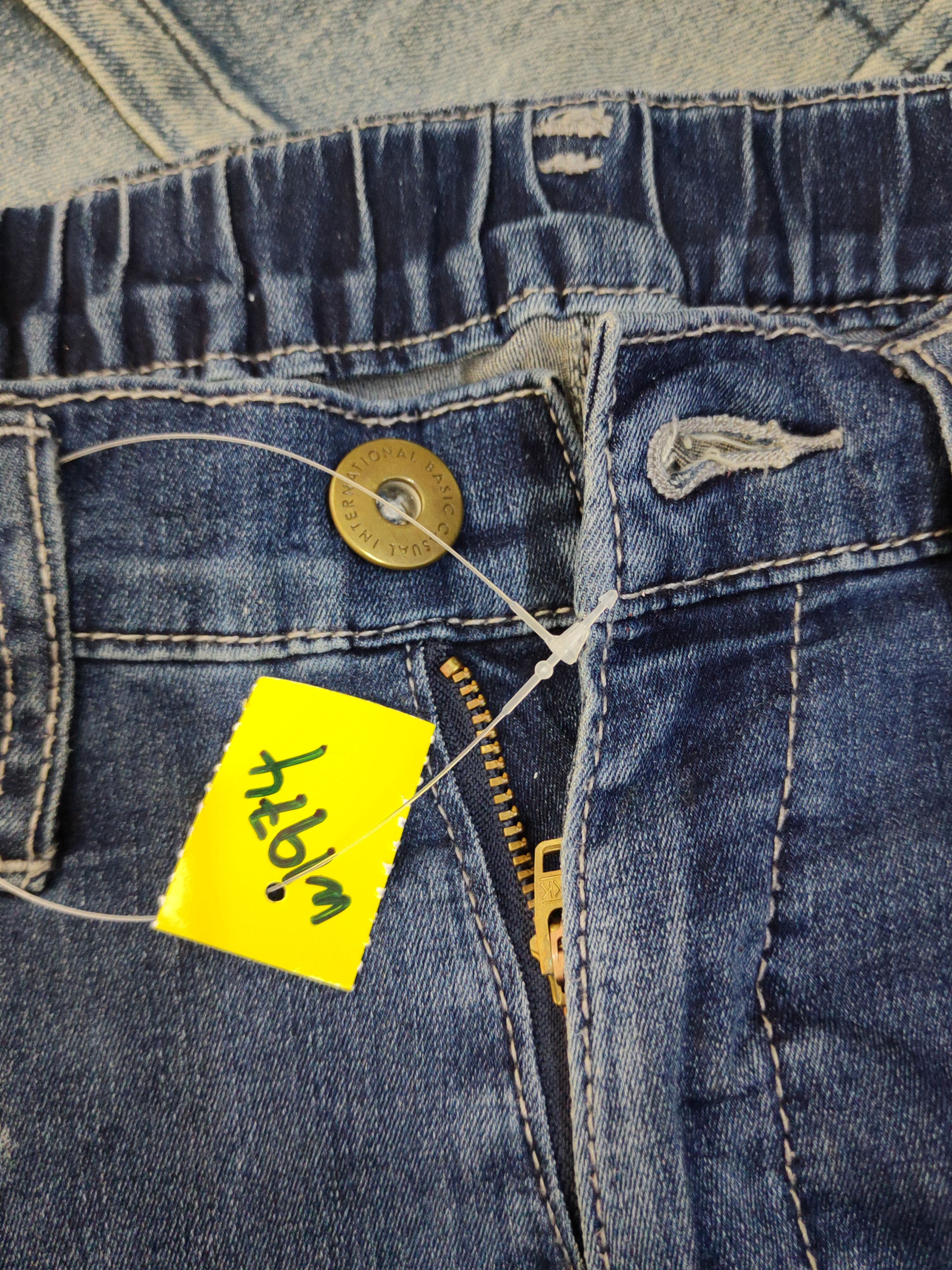 Japanese Brand FieldCore Dark Blue Distressed Ripped Soft Jeans #W1974 Size US 28 / EU 44 - 15 Thumbnail