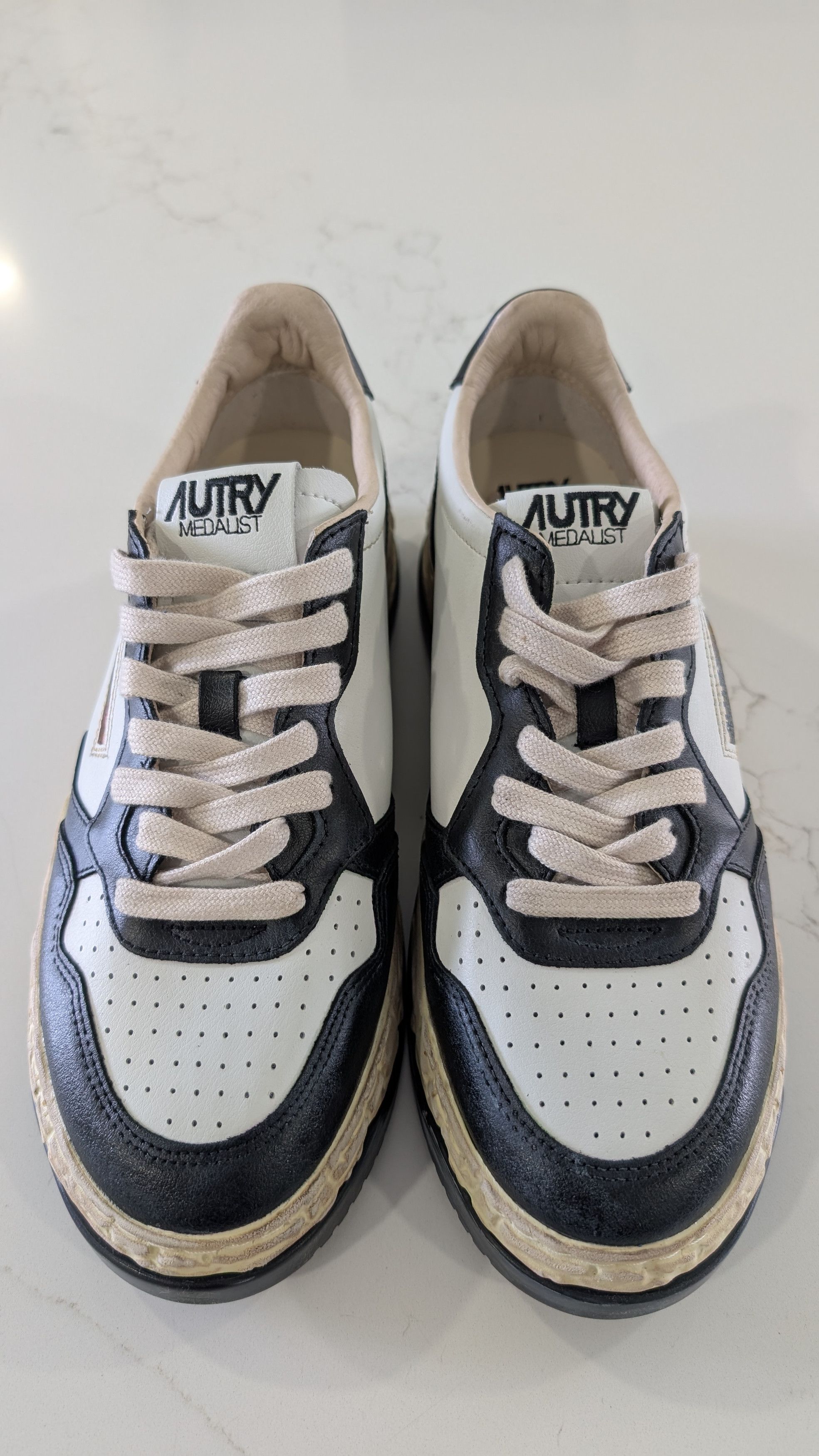 AUTRY Autry x Maison Mihara Yasuhiro Super Vintage Low Sneakers 10 Size US 10 / IT 40 - 2 Thumbnail