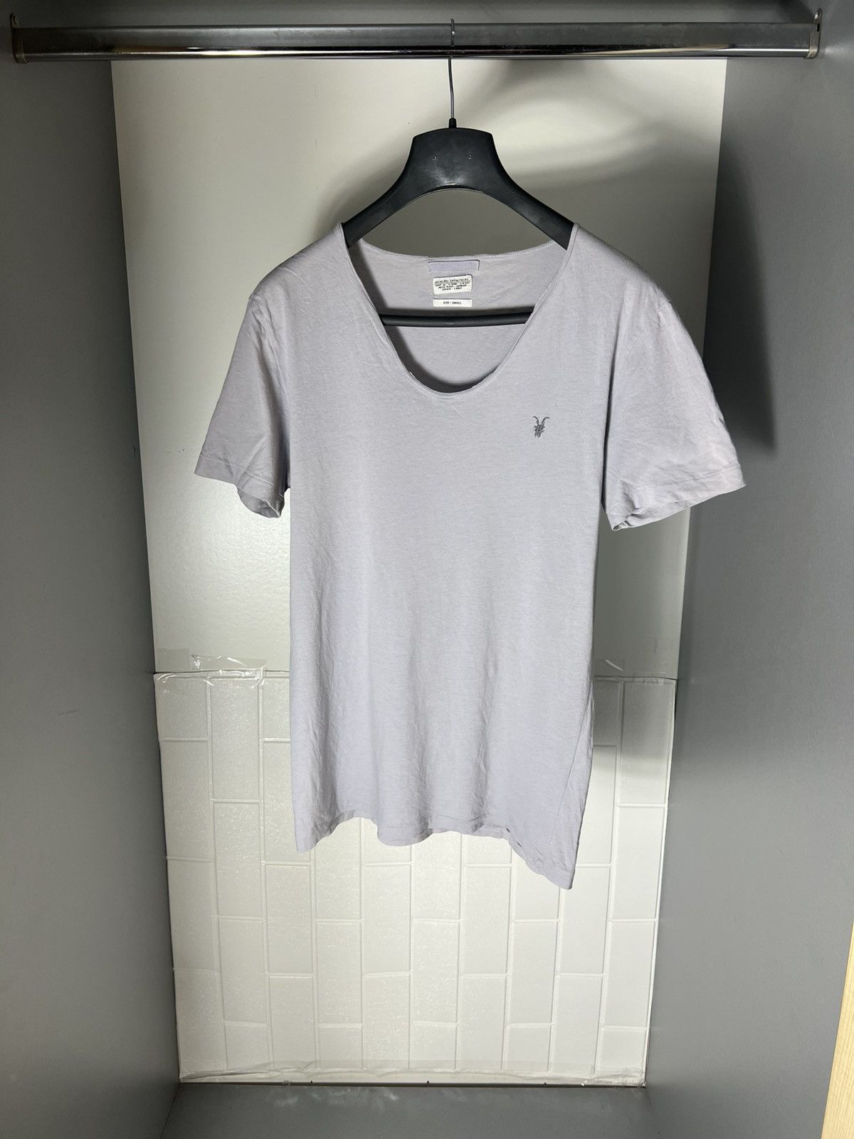 Allsaints × Vintage VERY RARE ALLSAINTS SPITALFIELDS DESIGNER T-SHIRT Y2K 90s Size US S / EU 44-46 / 1 - 1 Thumbnail