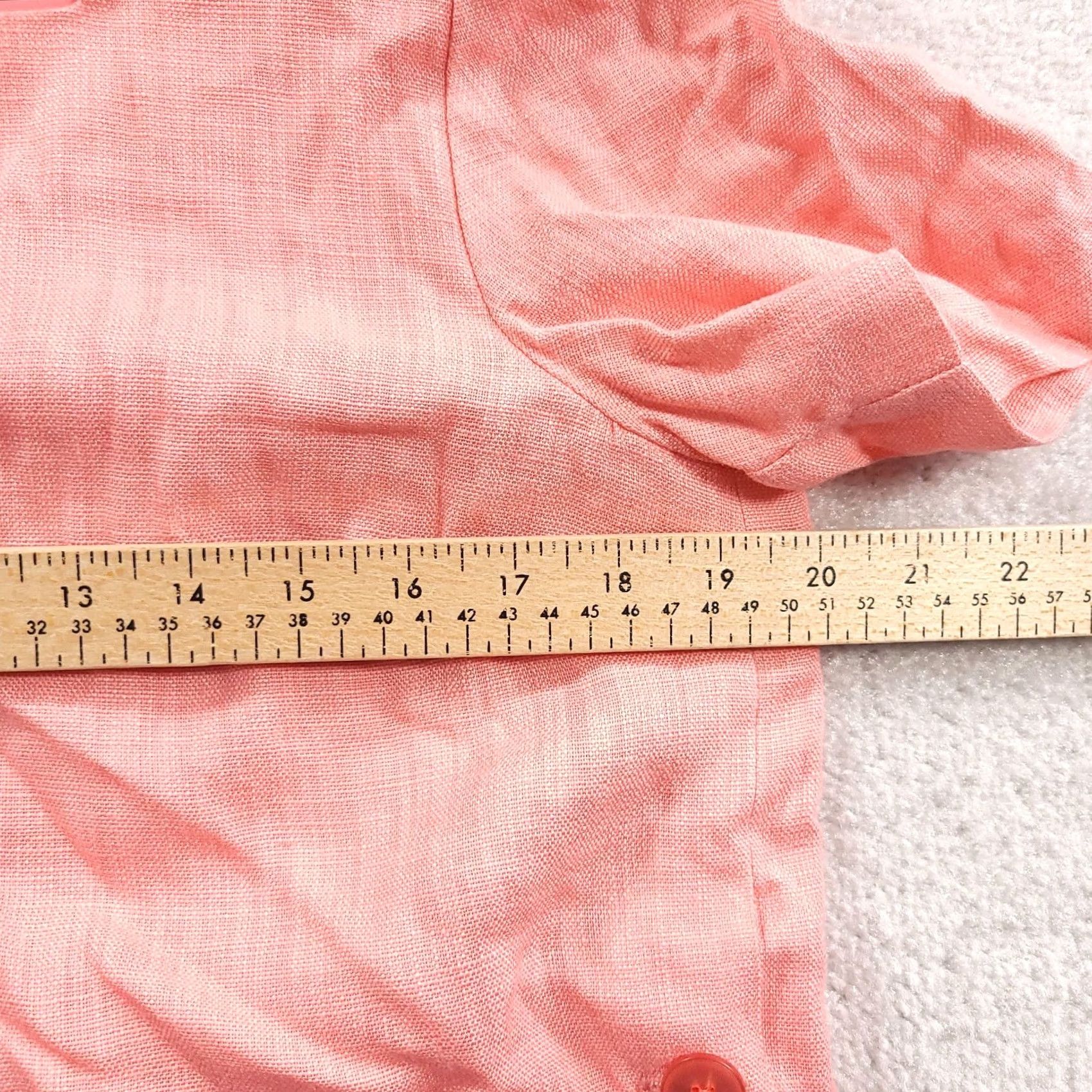 Talbots VINTAGE Talbots Dress Pink Short Sleeve A-line 8 Made In USA Womens Dress Size 30" / US 8 / IT 44 - 3 Thumbnail