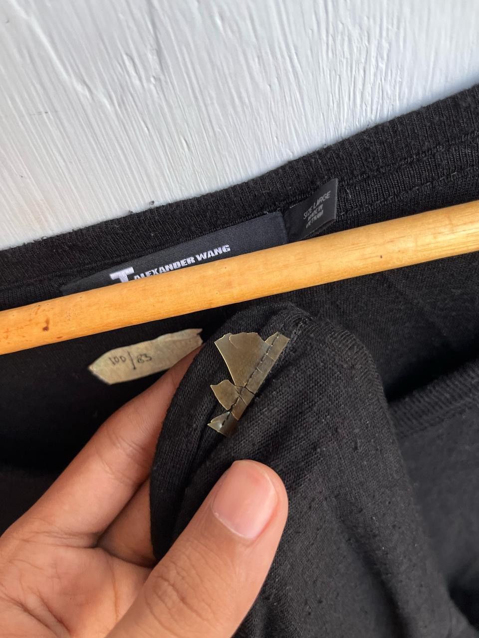 Alexander Wang T Alexander Wang Blank Slik Tee Size US L / EU 52-54 / 3 - 3 Thumbnail